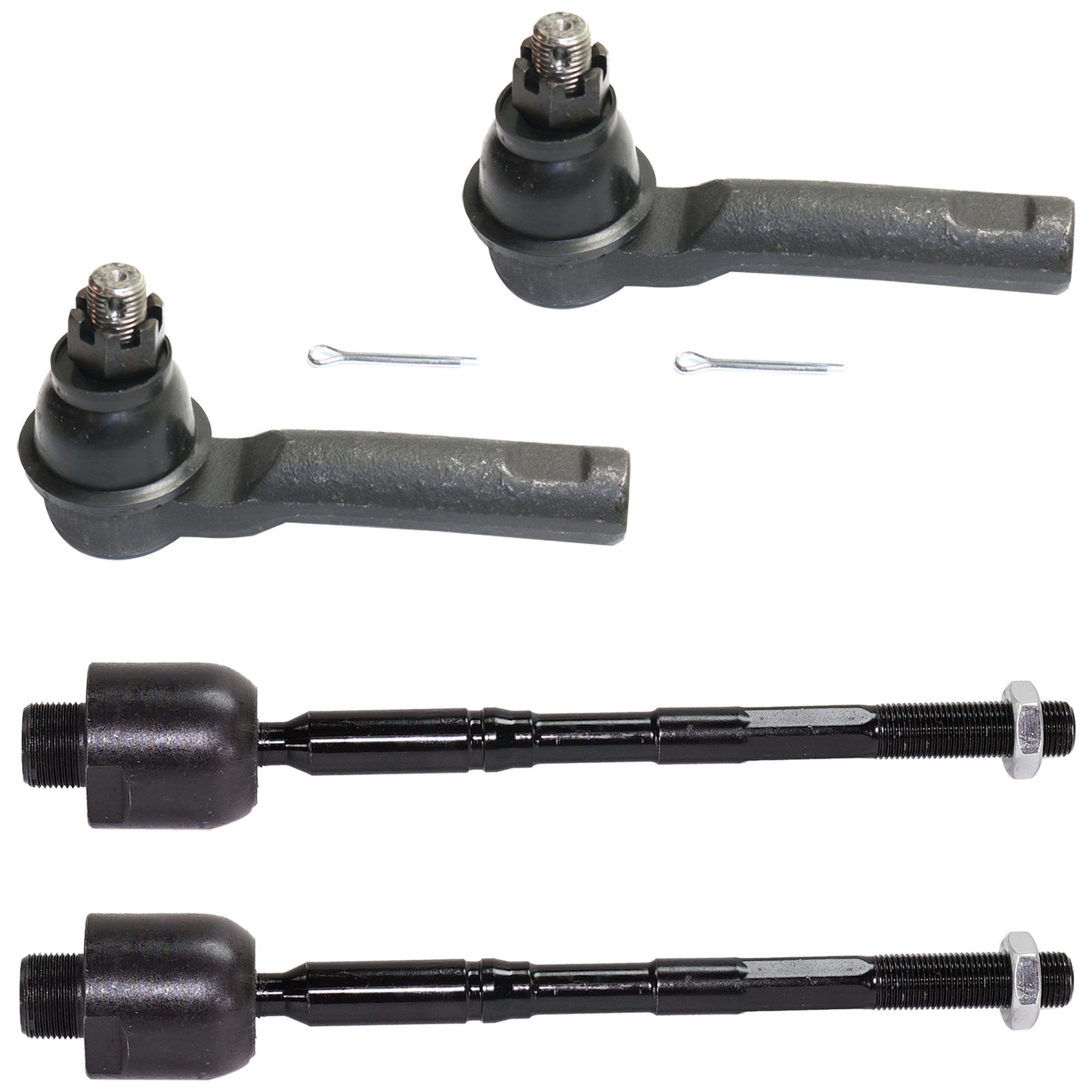 AM 4RUNNER 10-22 FJ CRUISER 10-14 FRONT TIE ROD END RH AND LH Inner and Outer SKU SET REPT282116 OEM 4504609340-4550335070