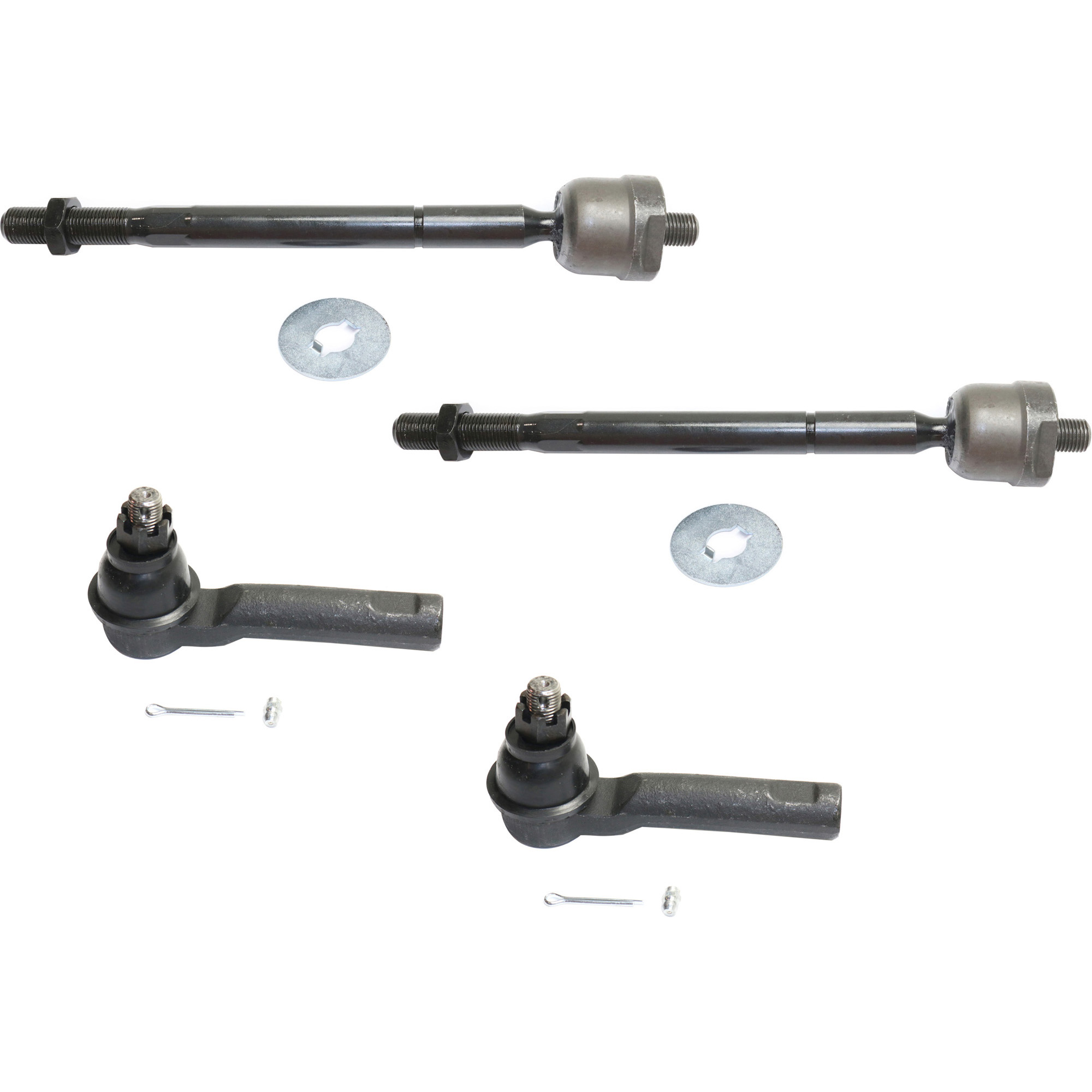 AM TACOMA 05-19 FRONT TIE ROD END RH AND LH Inner and Outer SKU SET REPT282144-4 OEM 1015517-1017420-2693546-401220