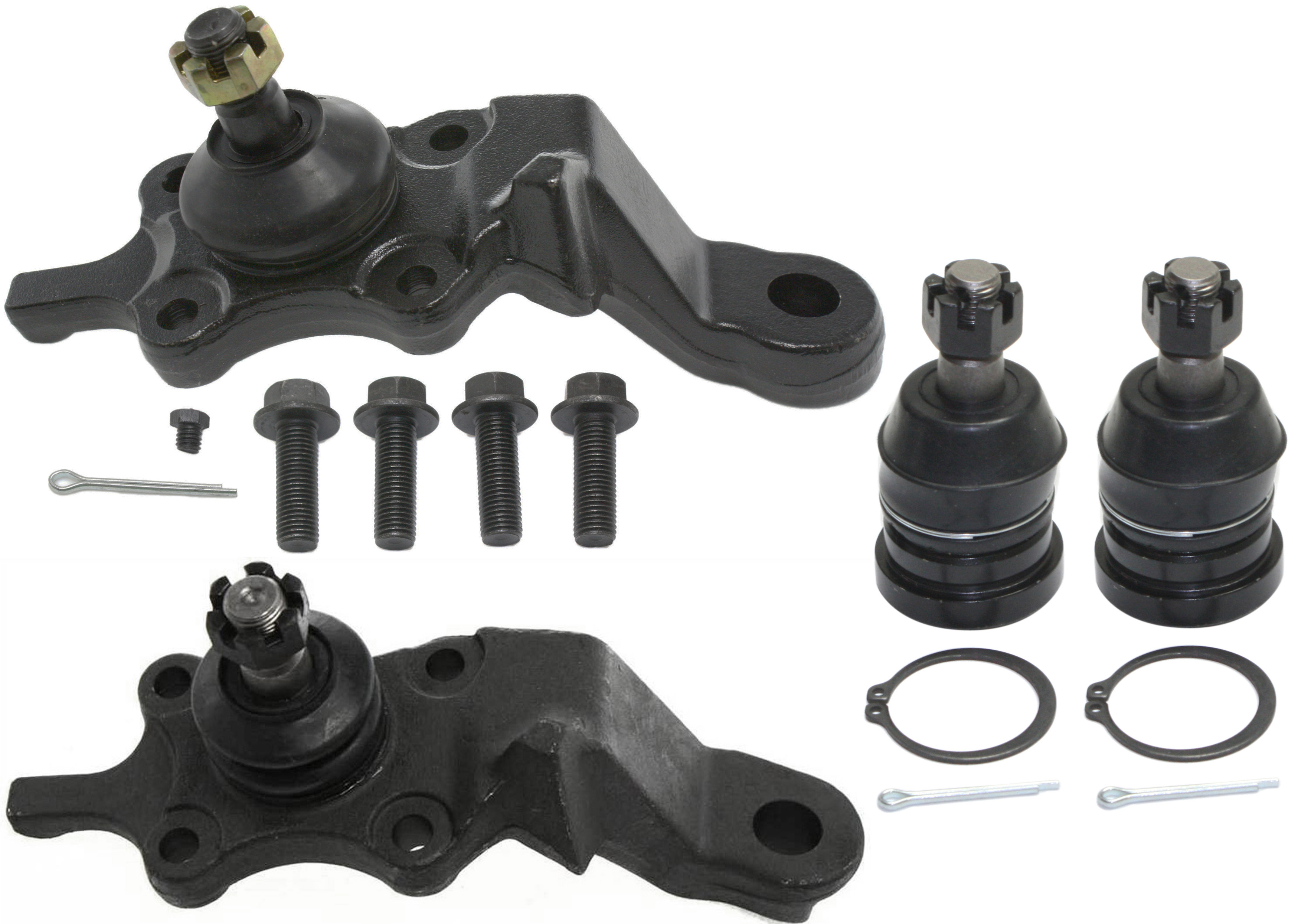 AM TACOMA 95-04 FRONT BALL JOINT RH AND LH Upper and Lower SKU SET REPT282302-4 OEM 104279-1014817-2601565-5001116