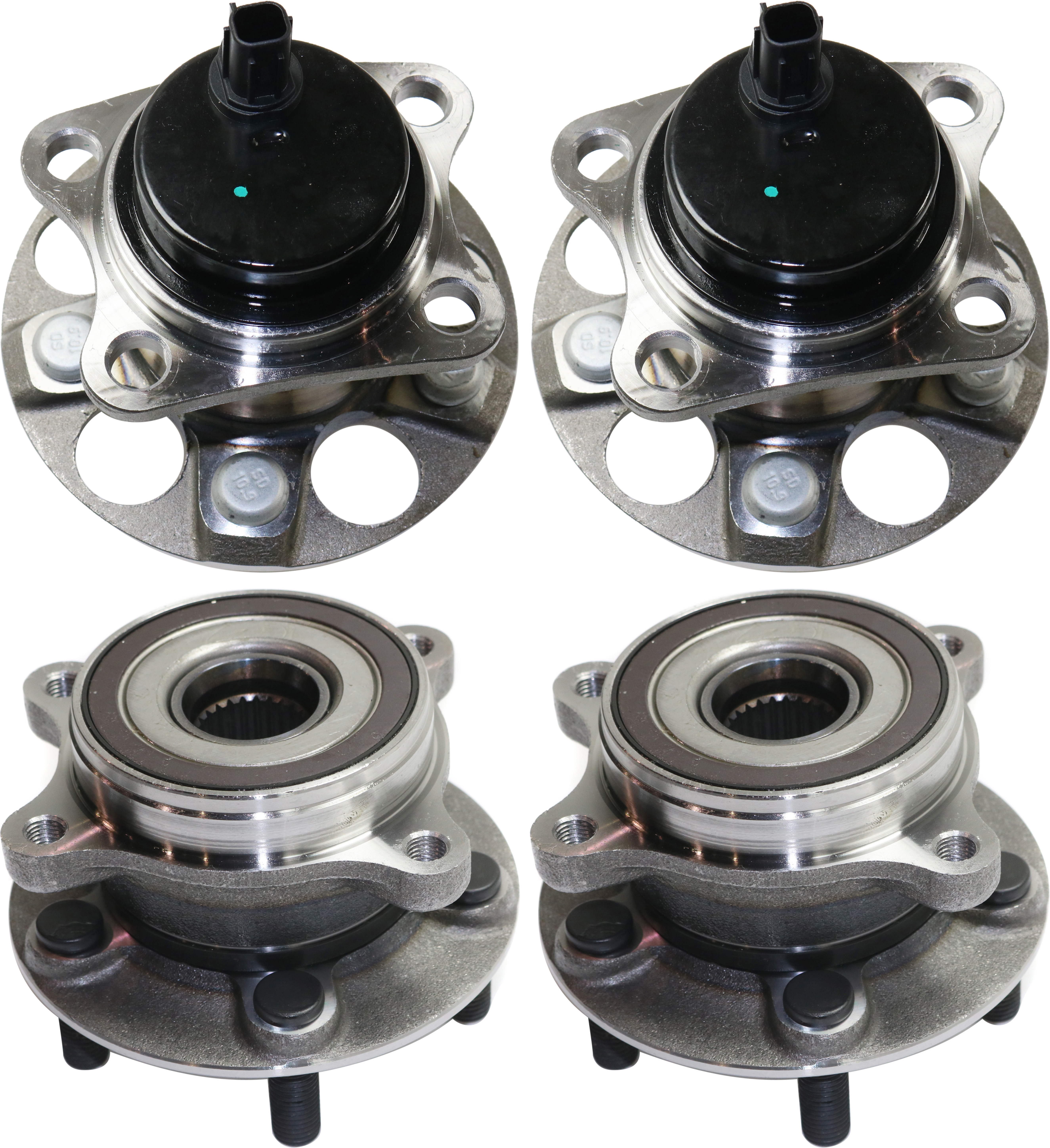AM PRIUS 10-15 PRIUS PLUG IN 12-15 FRONT AND REAR HUB ASSEMBLY RH AND LH SKU SET REPT283716-4 OEM 103284-4245047040 BR930931 G86