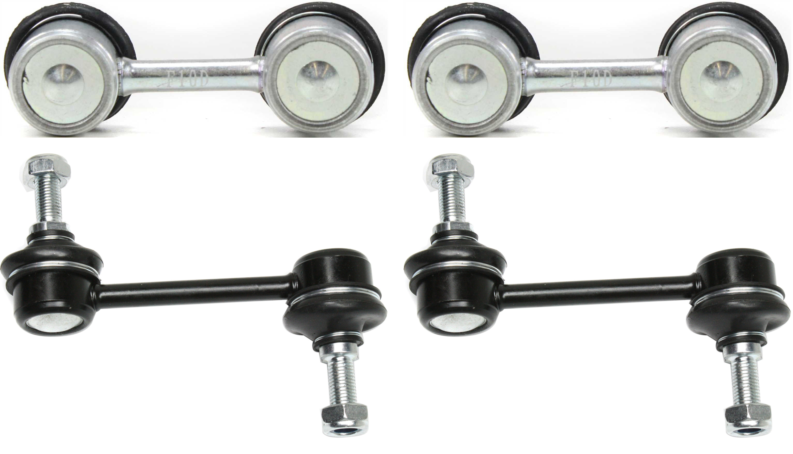 AM COROLLA 93-02 PRIZM 98-02 FRONT AND REAR SWAY BAR LINK RH AND LH SKU SET REPT286801-4 OEM 18087-656002-1014874-2652138-5