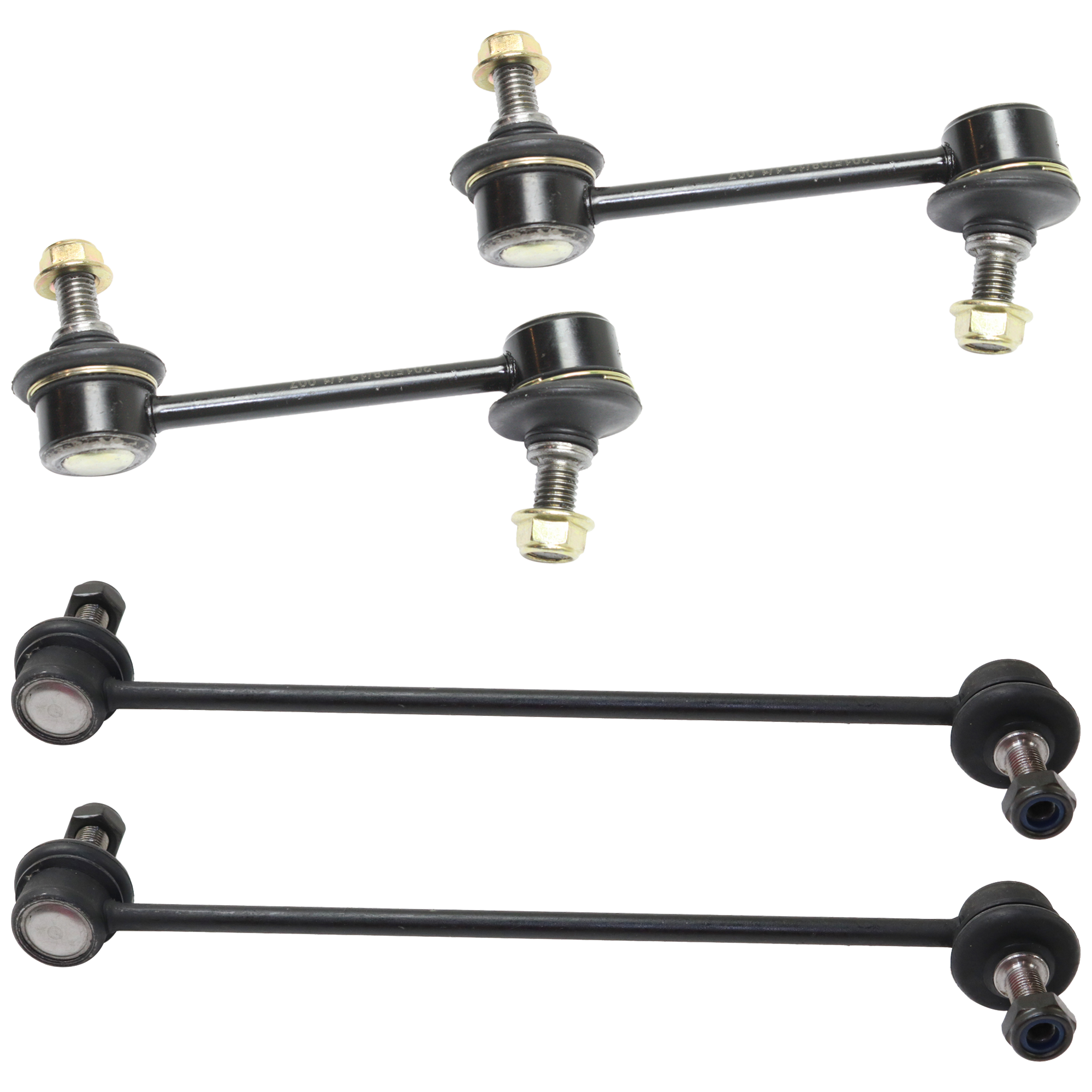 AM KIZASHI 10-13 FRONT AND REAR RH AND LH SWAY BAR LINK Set of 4 SKU SET REPT286802-4 OEM 1014876-2651535-2651849-545132