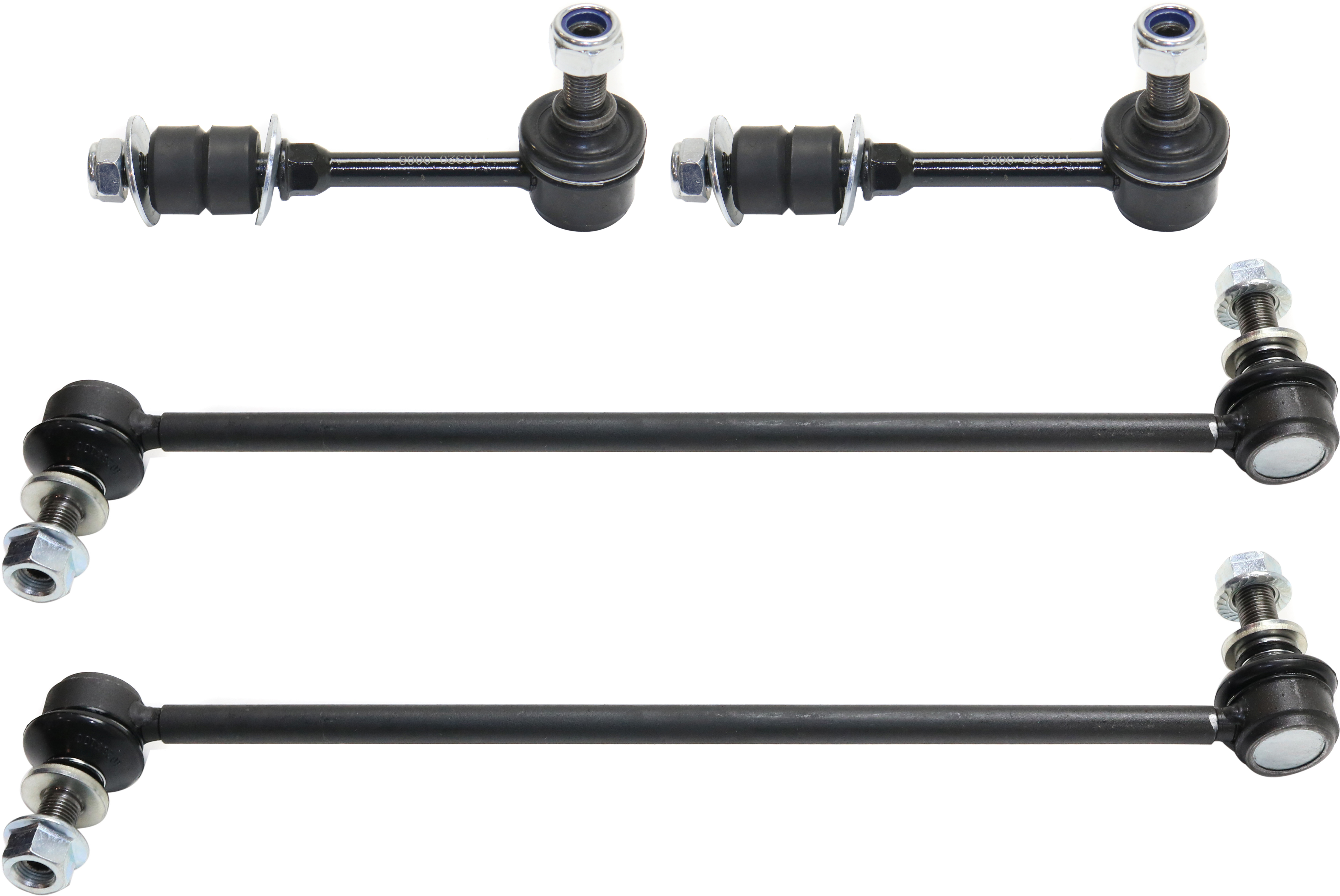 AM NX300H 15-19 RAV4-06-18 FRONT AND REAR SWAY BAR LINK RH AND LH SKU SET REPT286818-4 OEM 1015228-2651854-5451646-187500
