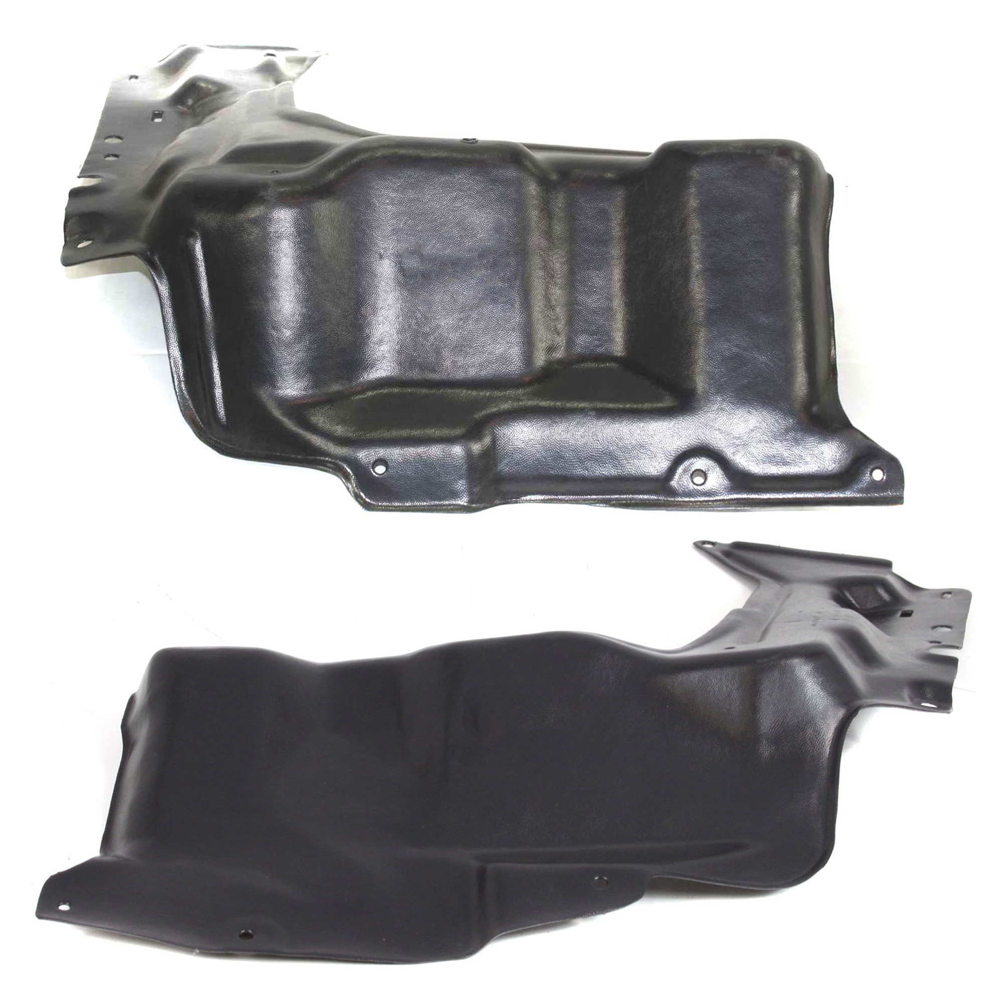AM COROLLA 09-13 ENGINE SPLASH SHIELD RH AND LH Under Cover Auto Trans Japan Built Vehicle SKU SET REPT310105 Partslink TO1228153 TO1228154 OEM 5144112240-5144212230