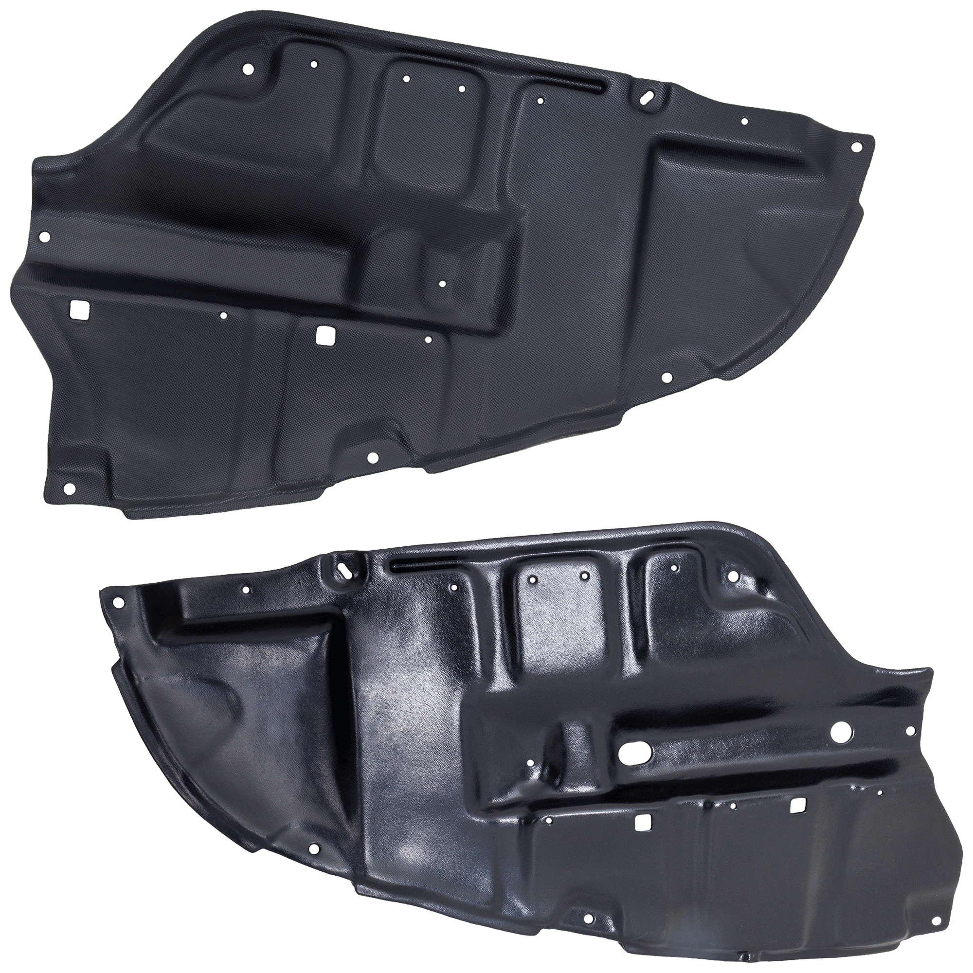 AM SOLARA 04-08 ENGINE SPLASH SHIELD RH AND LH Under Cover SKU SET REPT310113 Partslink TO1228126 TO1228127 OEM 5144106050-5144206040