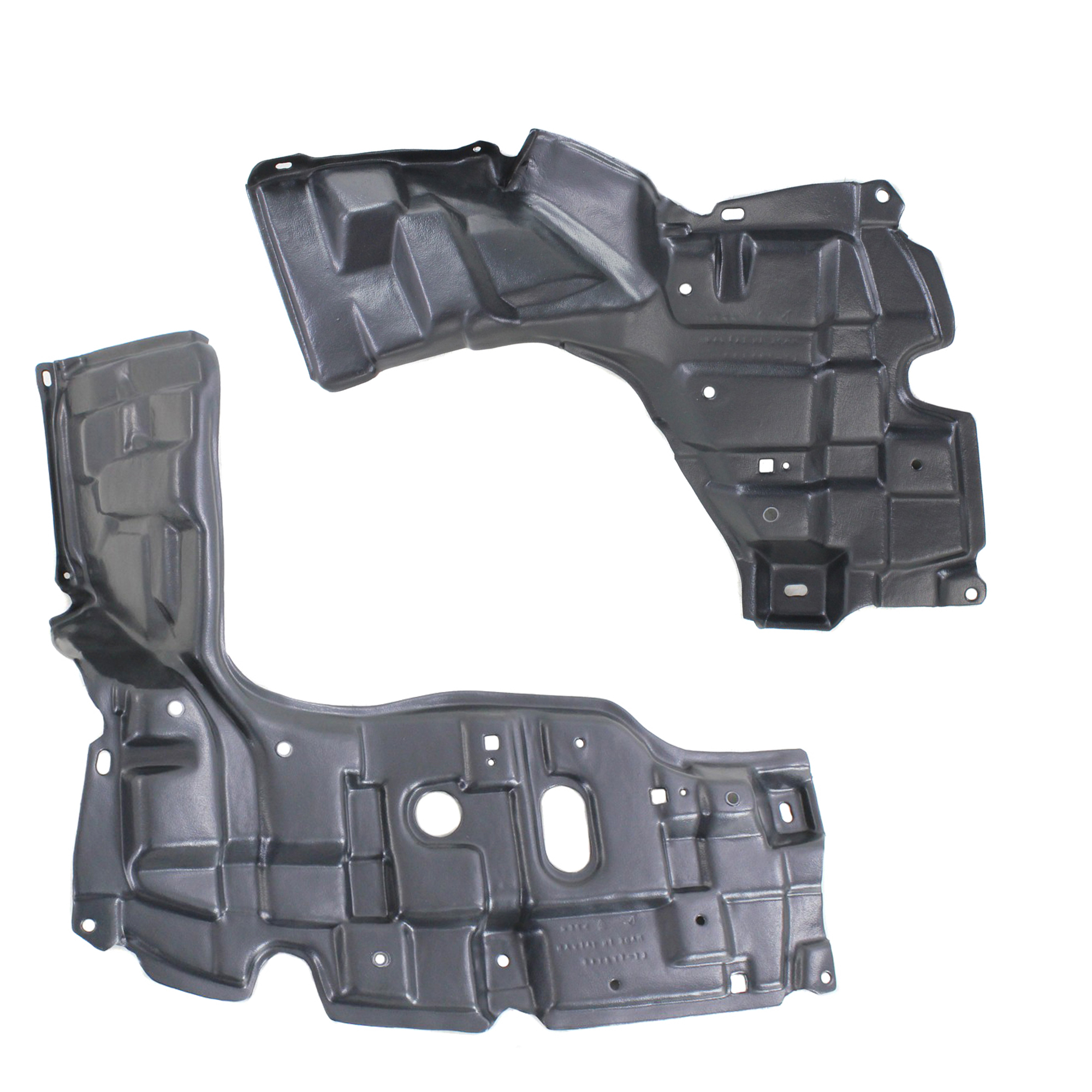 AM XD 12-14 YARIS 11-14 ENGINE SPLASH SHIELD Set of 2 SKU SET REPT310139 Partslink TO1228175 TO1228176 OEM 5144152180-5144252090