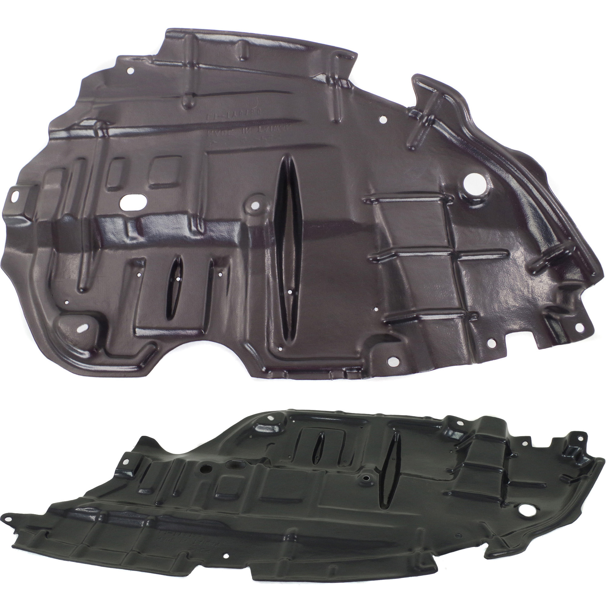 AM AVALON 13-15 ENGINE SPLASH SHIELD RH AND LH Under Cover SKU SET REPT310157 Partslink TO1228197 TO1228198 OEM 5144107030-5144207030