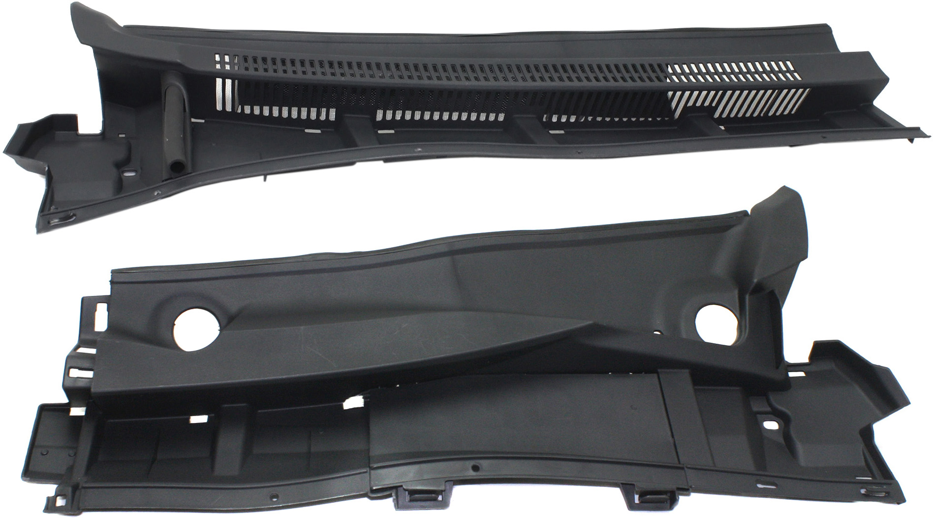 AM COROLLA 09-13 COWL GRILLE RH AND LH w and w o Cold Climate Spec. SKU SET REPT400301 Partslink TO1271100 TO1271103 OEM 5570802420-5570802410-55709023