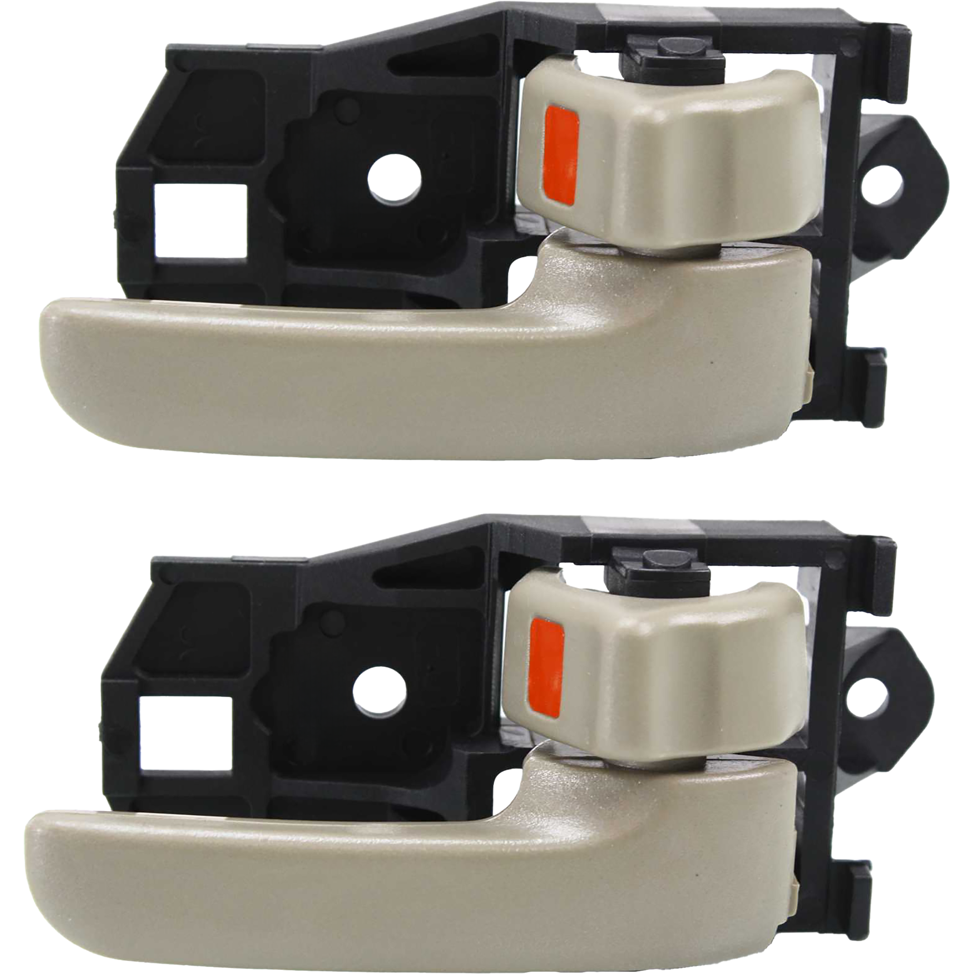 AM CAMRY 97-01 SIENNA 98-03 FRONT DOOR HANDLE RH Inside Set of 2 Beige w o Case Japan USA Built =REAR SKU SET REPT462103-2 OEM 6920530120A0