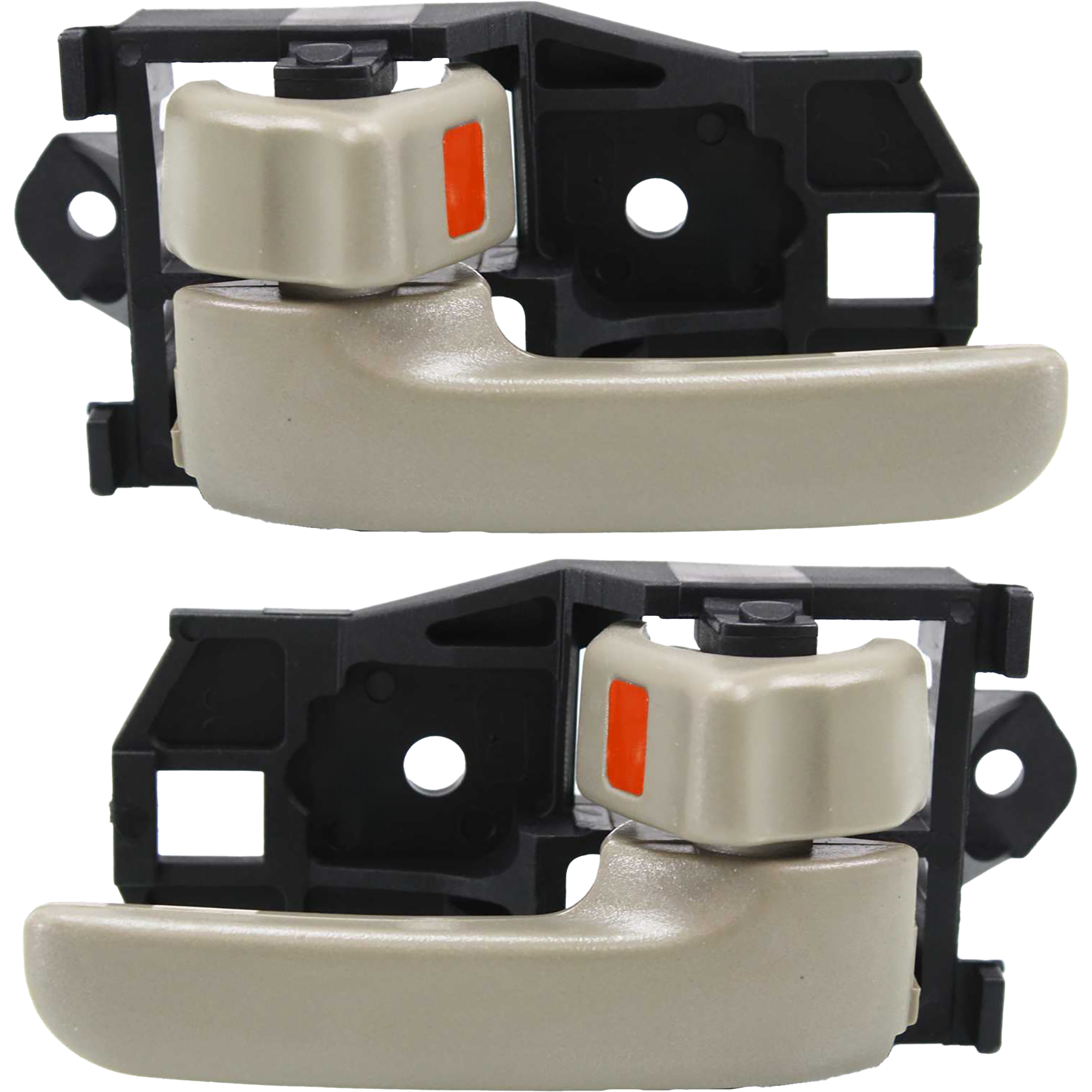 AM CAMRY 97-01 SIENNA 98-03 FRONT DOOR HANDLE RH AND LH Inside Beige w o Case Japan USA Built =REAR SKU SET REPT462103 OEM 6920530120A0-6920630120A0