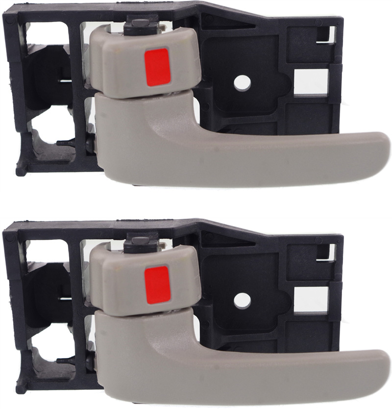 AM TUNDRA 04-06 FRONT AND REAR DOOR HANDLE RH and LH Set of 4 Inside Gray SKU SET REPT462123-4 Partslink TO1353159 TO1353179 TO1352159 TO1352179 OEM 692050C030B0-69205AC010B1-6920