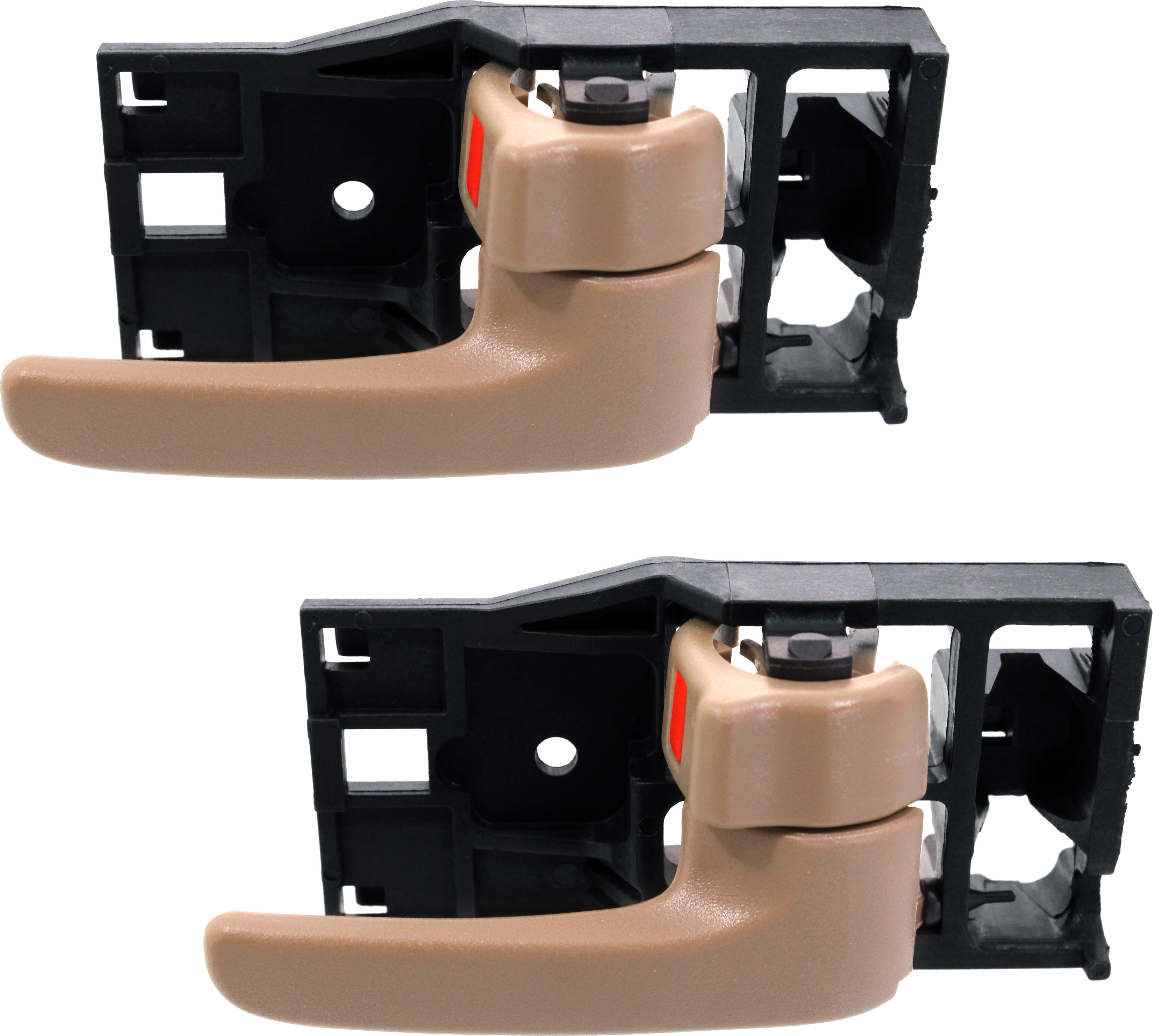 AM AVALON 00-04 SEQUOIA 01-07 FRONT AND REAR INTERIOR DOOR HANDLE RH AND LH Brown SKU SET REPT462125-2 Partslink TO1353158 TO1353178 OEM 692050C030E0-69205AC010A0
