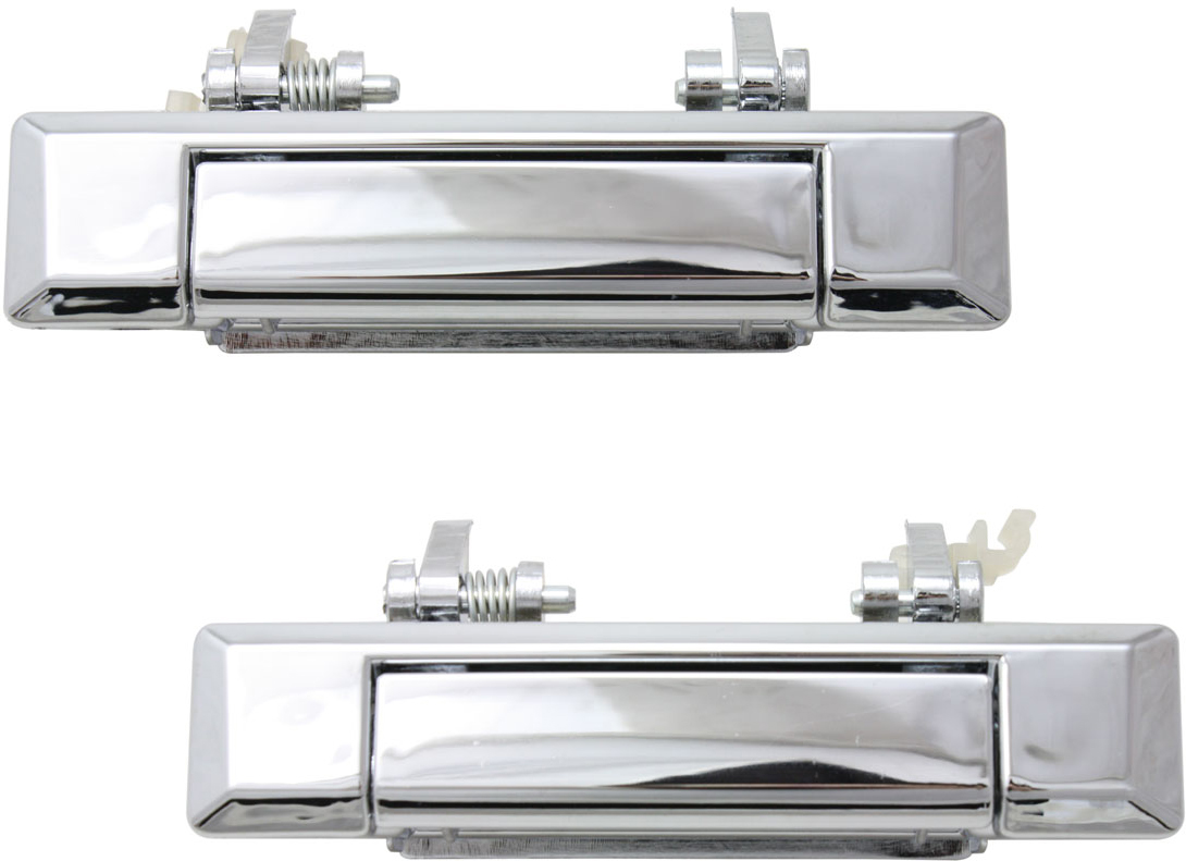 AM 4RUNNER 84-89 FRONT EXTERIOR DOOR HANDLE RH AND LH All Chrome Plastic LN65 SKU SET REPT462153 OEM 6921089108 PFM 6922089108 PFM