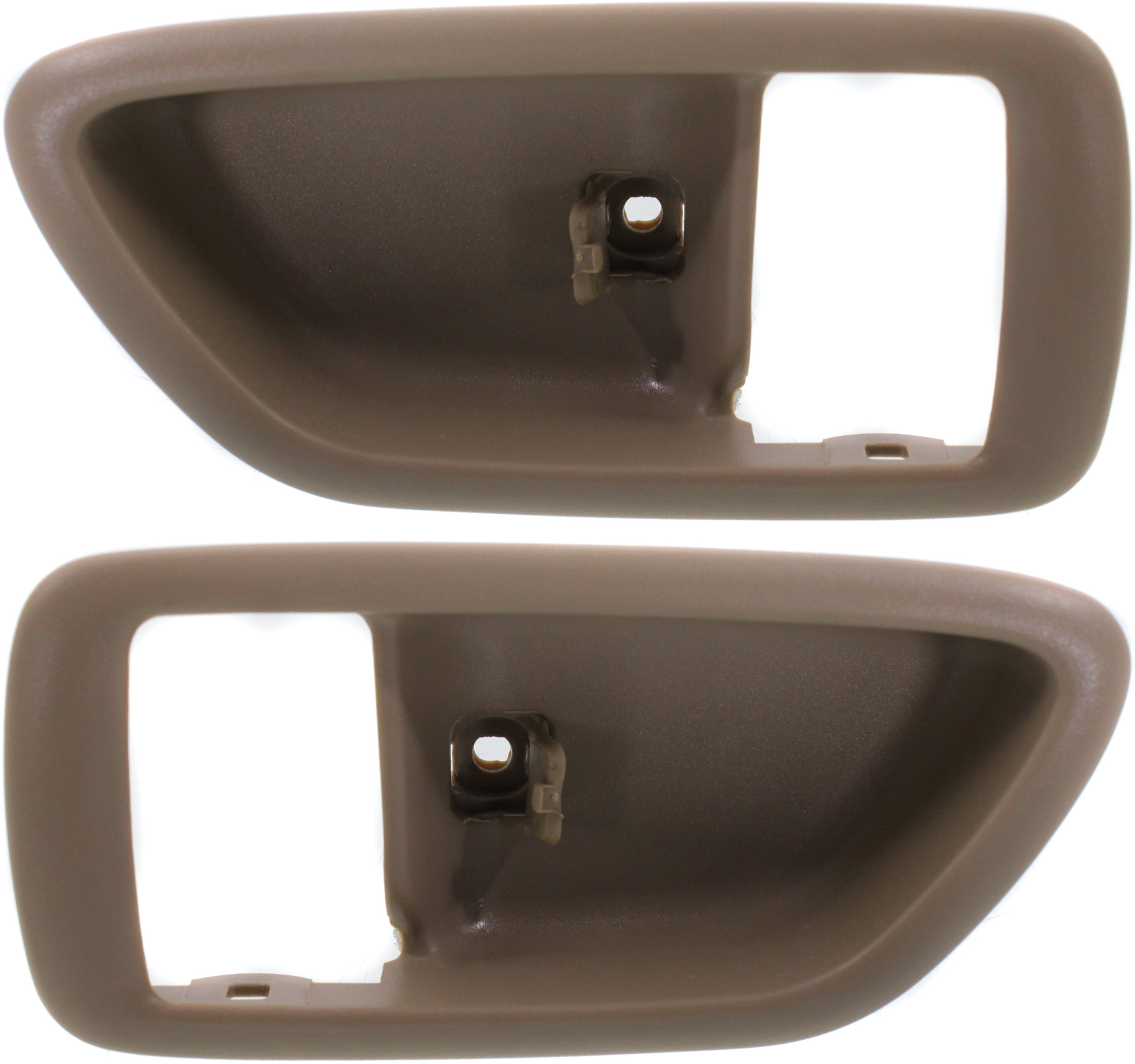 AM AVALON 00-04 SEQUOIA 01-07 FRONT DOOR HANDLE CASE RH AND LH Inside Bezel Only Beige =REAR SKU SET REPT462163 OEM 69277AC010E0-69277AC010A0-6927