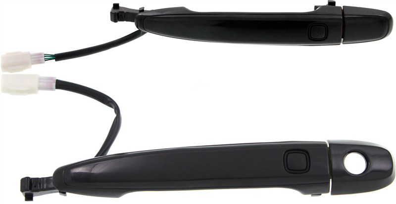 AM AVALON 05-17 HIGHLANDER 08-17 FRONT DOOR HANDLE RH AND LH Outside Prmd Blk w Sensor and PBBS SKU SET REPT462357 OEM 6921030300C0-692170E010C0-6921