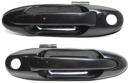 AM LAND CRUISER LX470-98-07 FRONT DOOR HANDLE RH and LH Outside Smooth Black SKU SET REPT462365 Partslink TO1311120 TO1310120 OEM 6921060071C0-6922060071C0