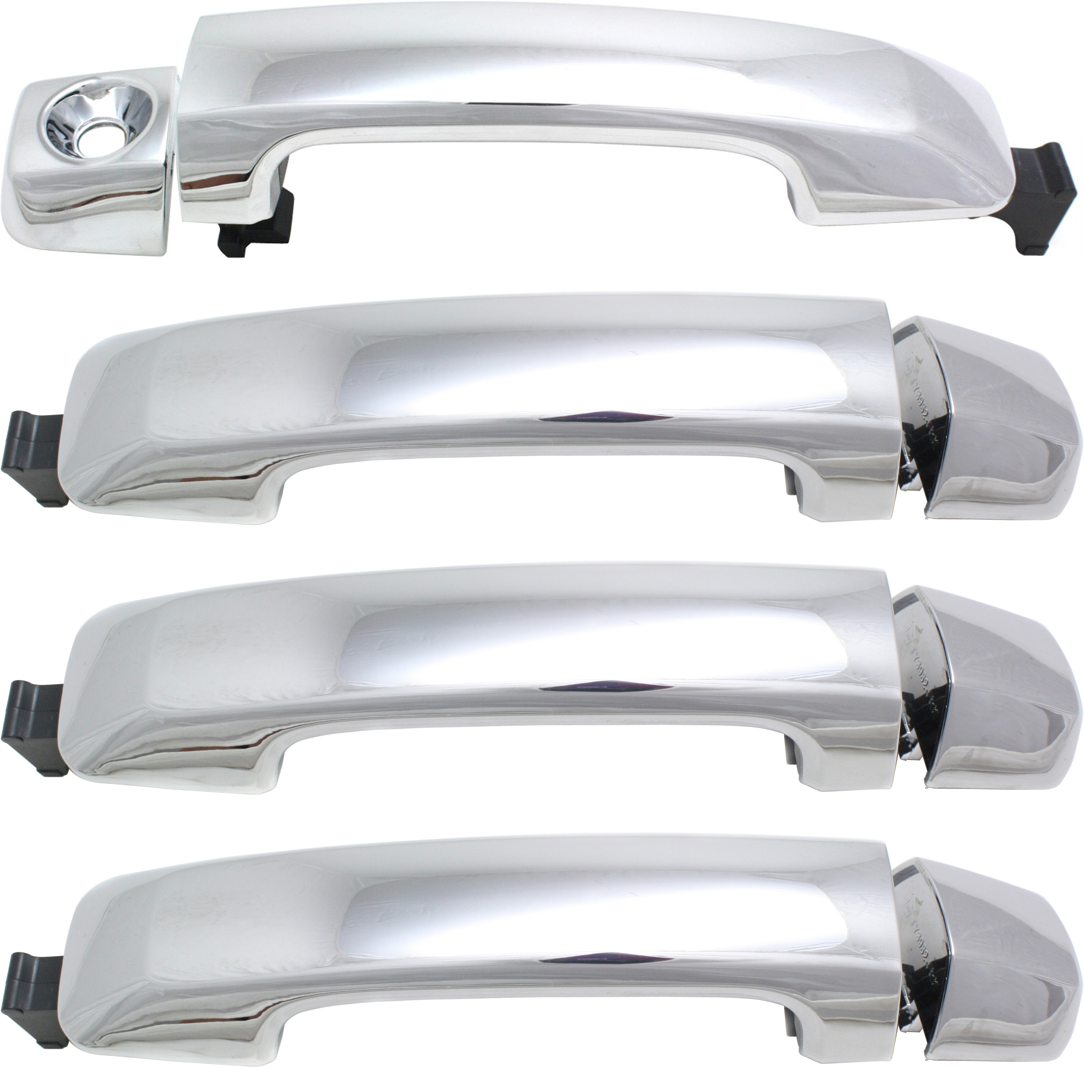 AM SEQUOIA 08-20 TUNDRA 07-21 FRONT AND REAR EXTERIOR DOOR HANDLE RH AND LH SKU SET REPT462369C 4 OEM 692100C020-692170C040-692170C0