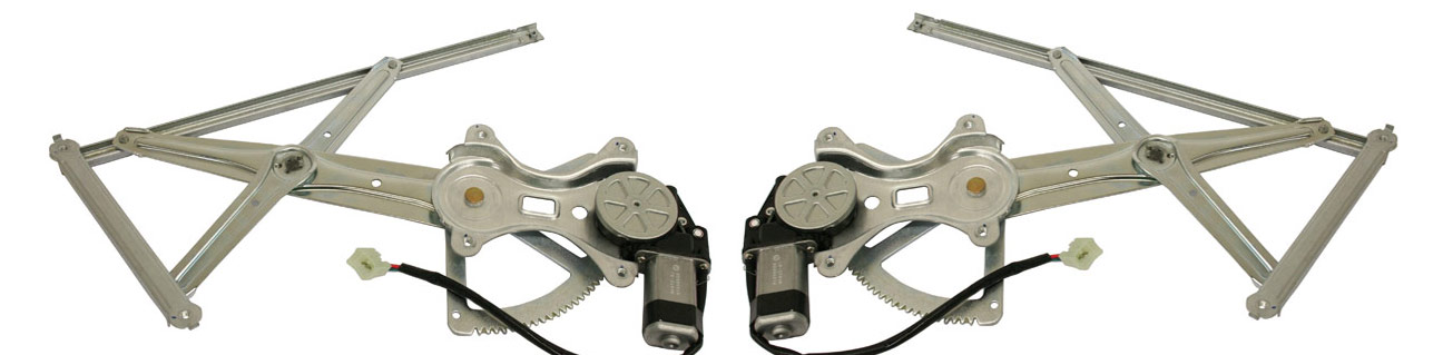 AM MATRIX 03-08 FRONT WINDOW REGULATOR RH AND LH Power w Motor SKU SET REPT462909 Partslink TO1351160 TO1350160 OEM 6980101030 PFM 6980201030 PFM