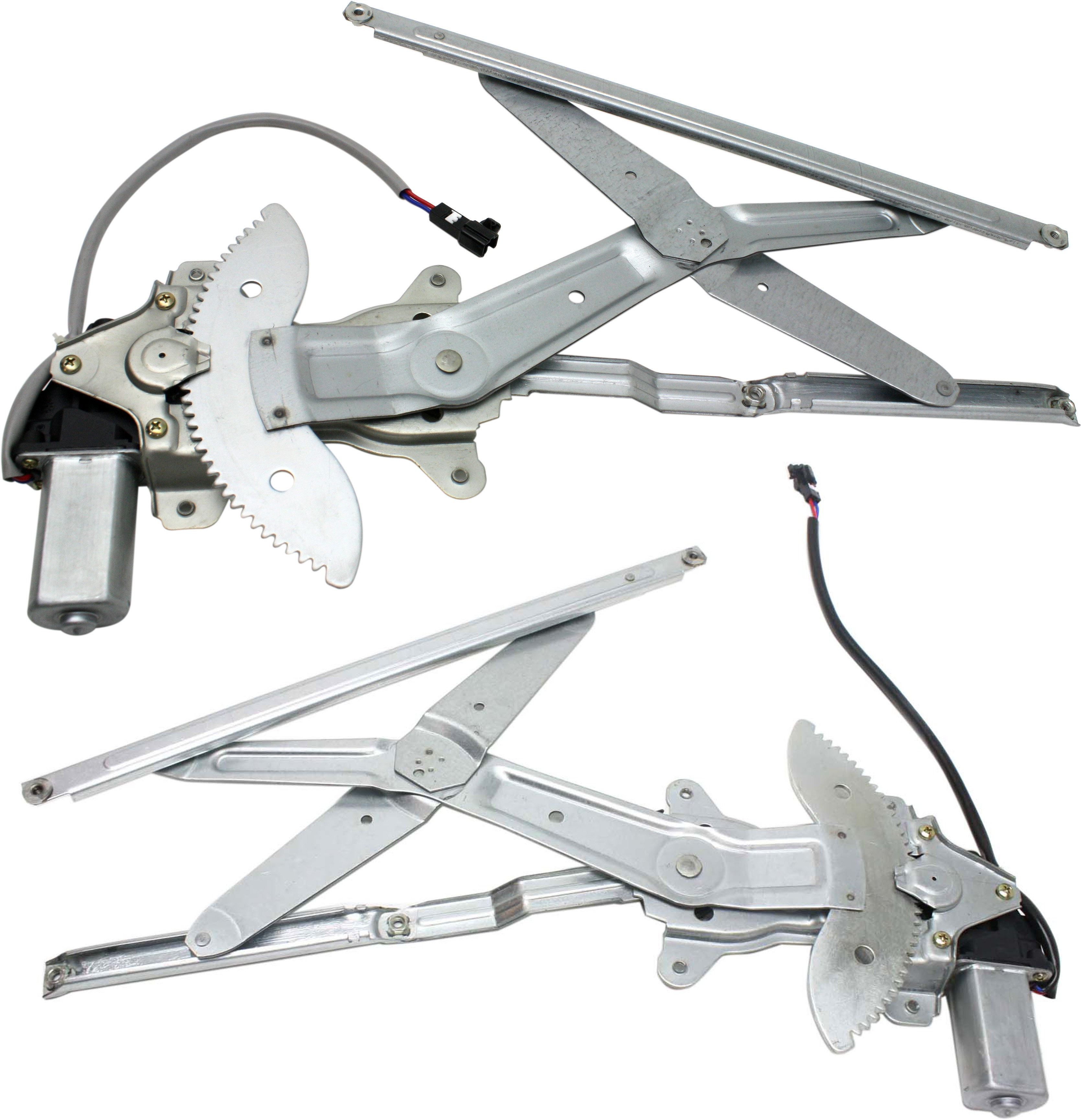 AM COROLLA PRIZM 98-02 FRONT WINDOW REGULATOR RH AND LH Power With Motor SKU SET REPT462967 Partslink TO1350127 TO1351127 OEM 6980102040-6980202040