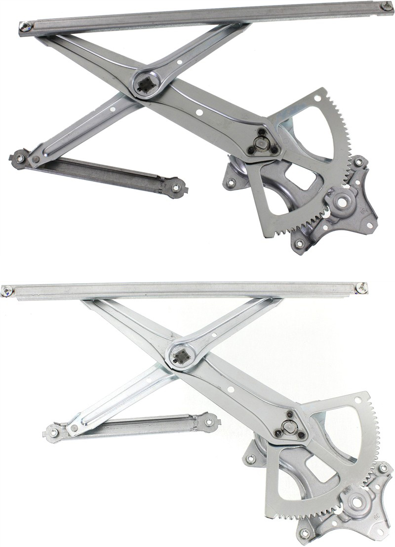 AM COROLLA 09-13 MATRIX 09-14 FRONT WINDOW REGULATOR RH AND LH Power Without Motor SKU SET REPT462987 Partslink TO1351214 TO1350214 OEM 6980102170-6980202180