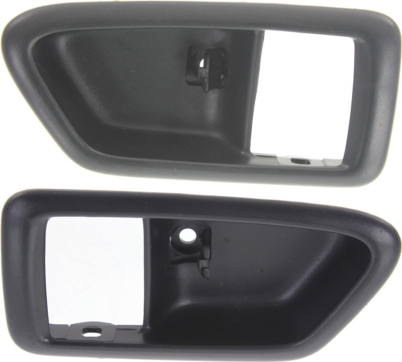 AM CAMRY 97-01 SOLARA 99-03 FRONT DOOR HANDLE CASE RH AND LH Inside Black Bezel Only =REAR SKU SET REPT464303 OEM 69277YC020-69278YC020