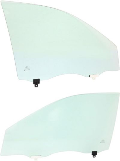 AM TOYOTA COROLLA 03-04 FRONT DOOR GLASS RH AND LH Green Tint 4 Door SKU SET REPT480105 OEM 6810102130 FD21605GTYN FD22347