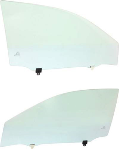 AM COROLLA 09-13 FRONT DOOR GLASS RH AND LH No Tint Japan Built w Clip SKU SET REPT480109 OEM 6810112A82 FD23691GTYN 6810212