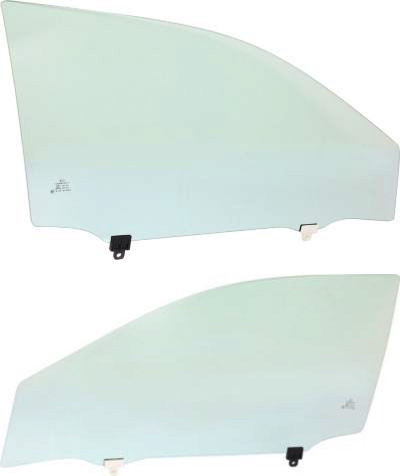 AM COROLLA 09-13 FRONT DOOR GLASS RH AND LH Green Tint North America Built Vehicle SKU SET REPT480111 OEM 6810102281 FD24136GTYN 6810202