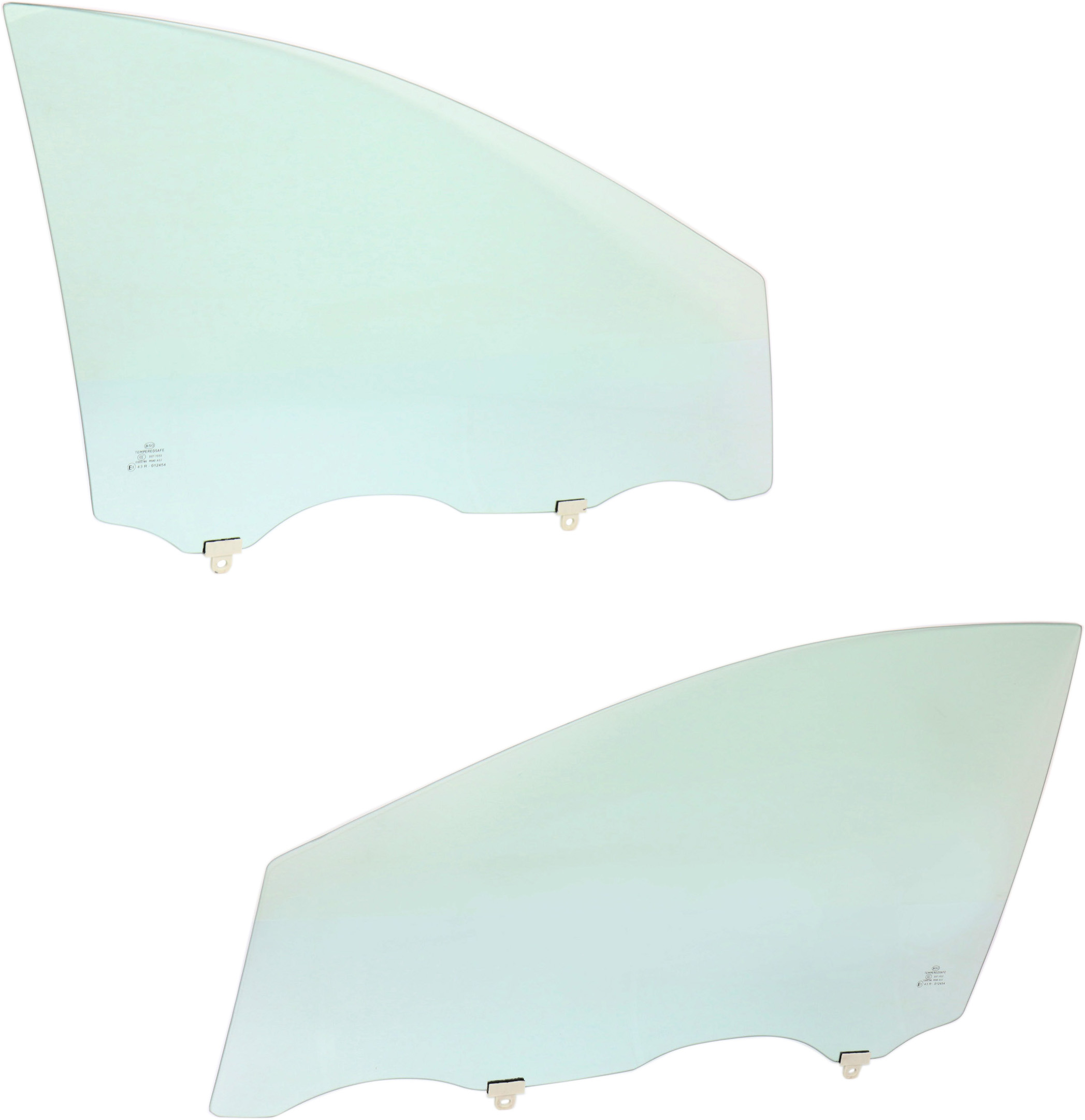 AM PRIUS 04-09 FRONT DOOR GLASS RH AND LH Green Tint SKU SET REPT480113 OEM 6810147051 FD22244GTYN 6810247