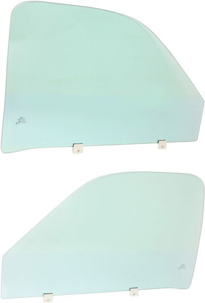 AM TUNDRA 00-06 FRONT DOOR GLASS RH AND LH Green Tint SKU SET REPT480125 OEM 681010C010 FD20545GTYN 681020C