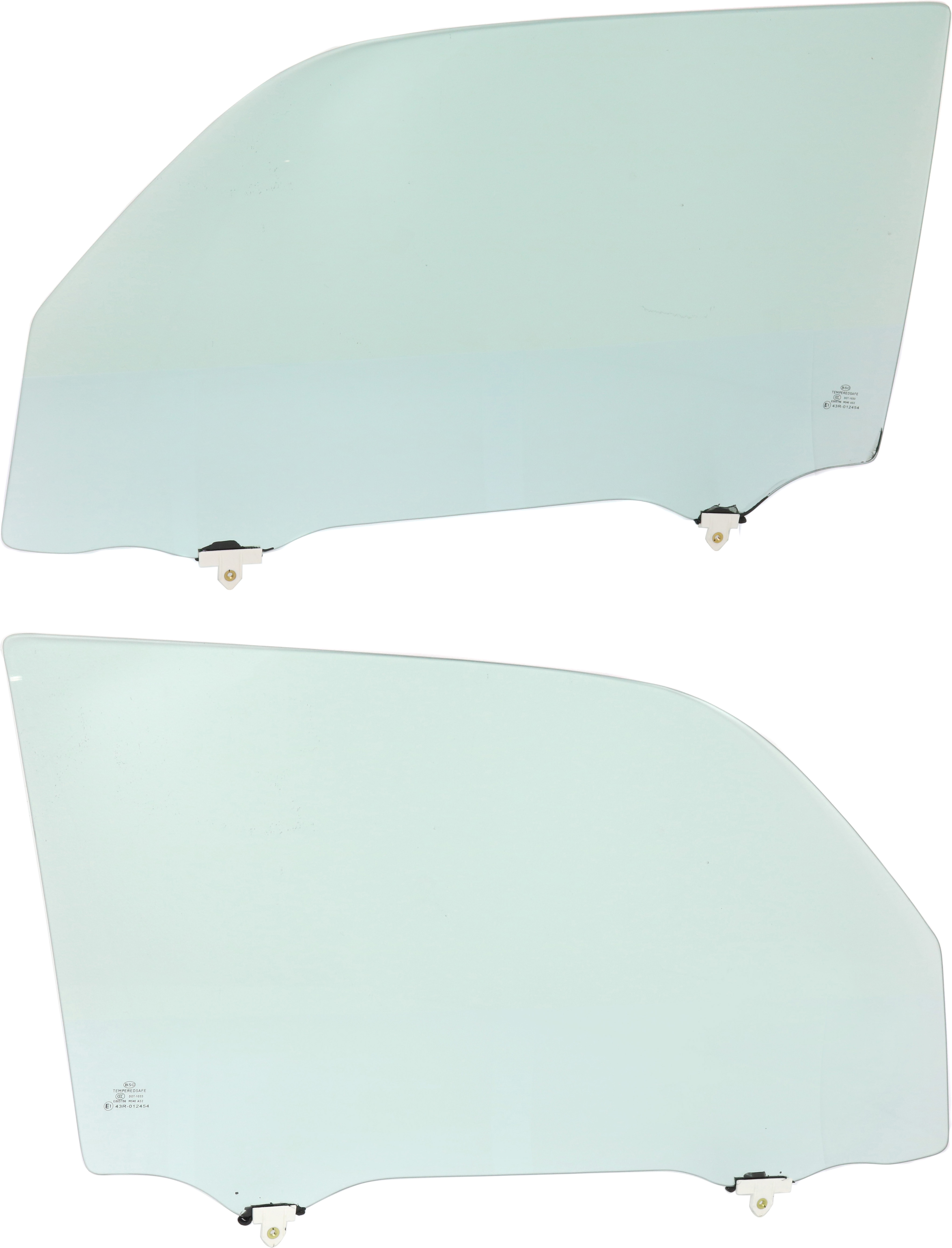 AM 4RUNNER 10-23 FRONT DOOR GLASS RH AND LH Clear SKU SET REPT480129 OEM 6810135250 FD24496GTYN 6810235