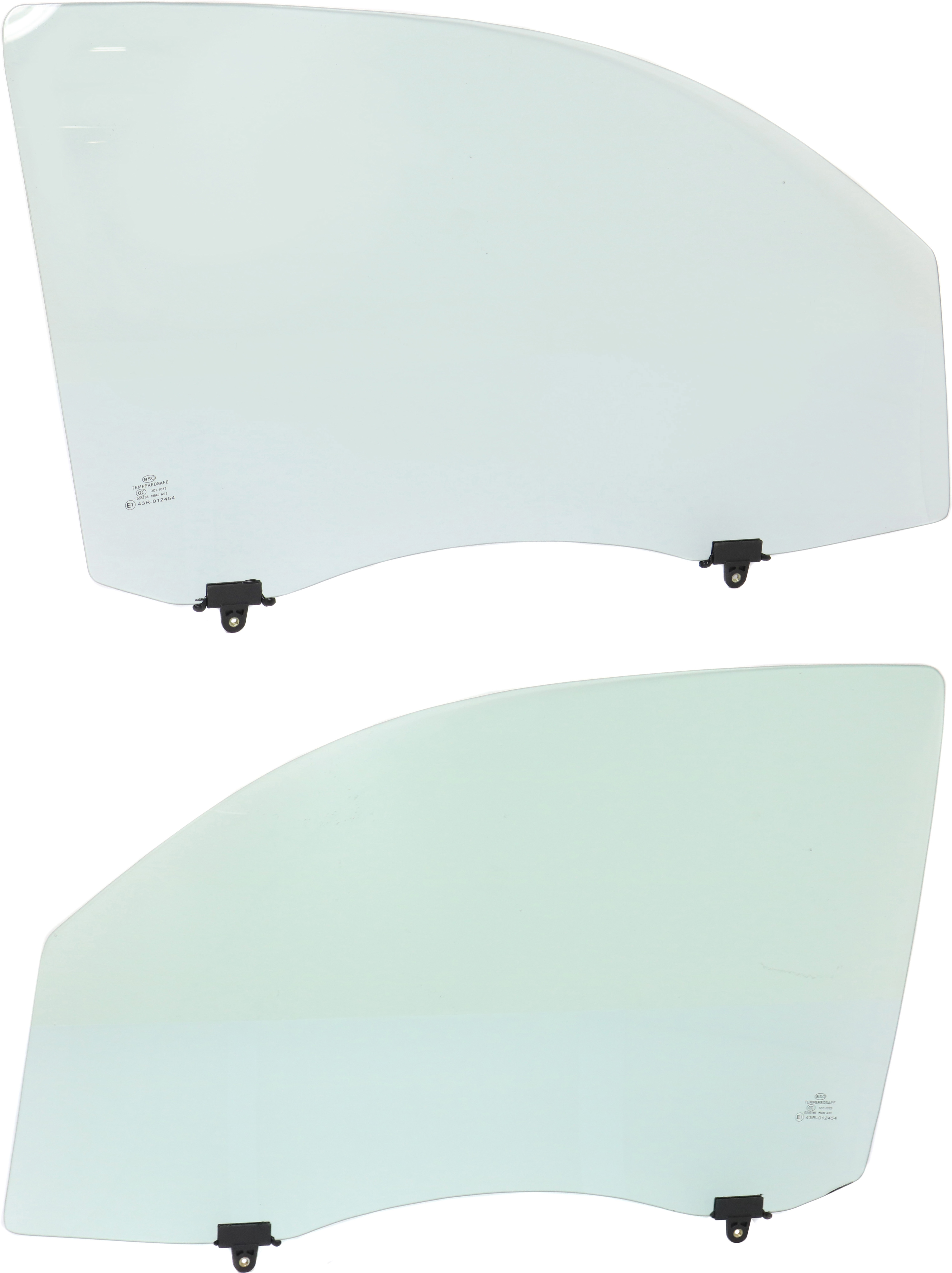AM TACOMA 16-18 FRONT DOOR GLASS RH AND LH Clear SKU SET REPT480151 OEM 6810104120 FD26589GTYN 6810204
