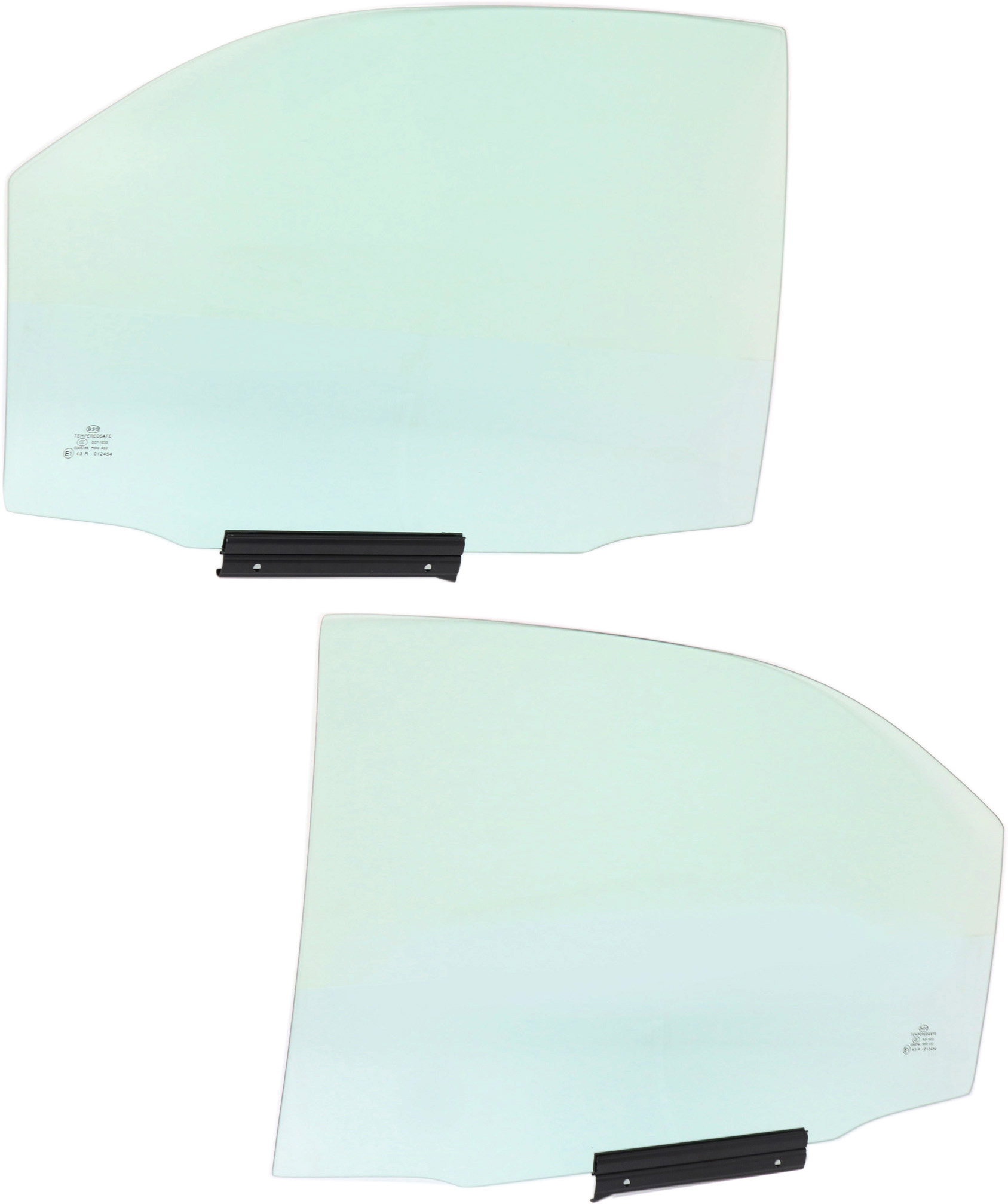 AM CAMRY 02-06 REAR DOOR GLASS RH and LH Green Tint US Built 4 Door SKU SET REPT481301 OEM 68103AA010 FD21407GTYN 68104AA