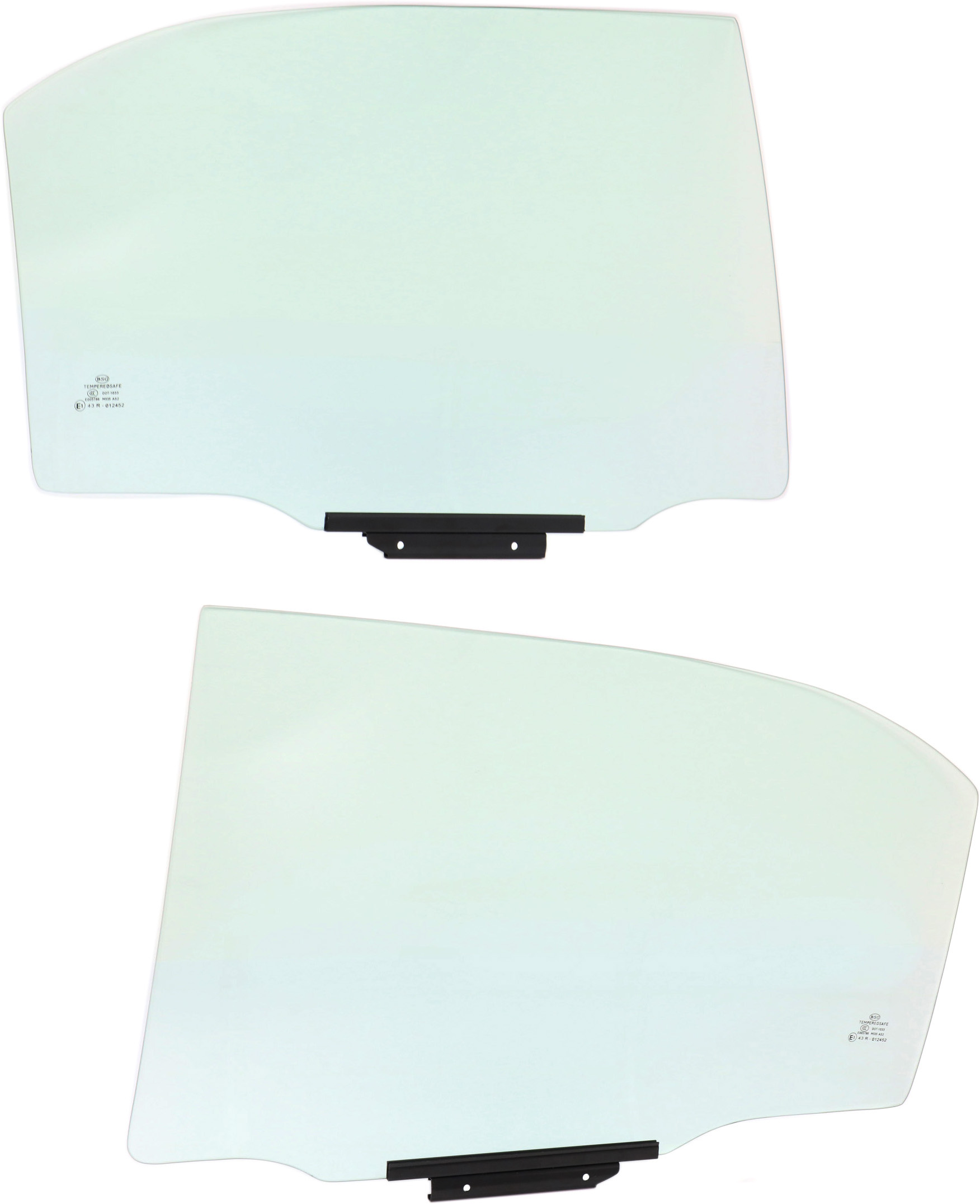 AM TOYOTA COROLLA 05-08 REAR DOOR GLASS RH AND LH Green Tint 4 Door SKU SET REPT481311 OEM 6811312690 FD22349GTYN FD21607