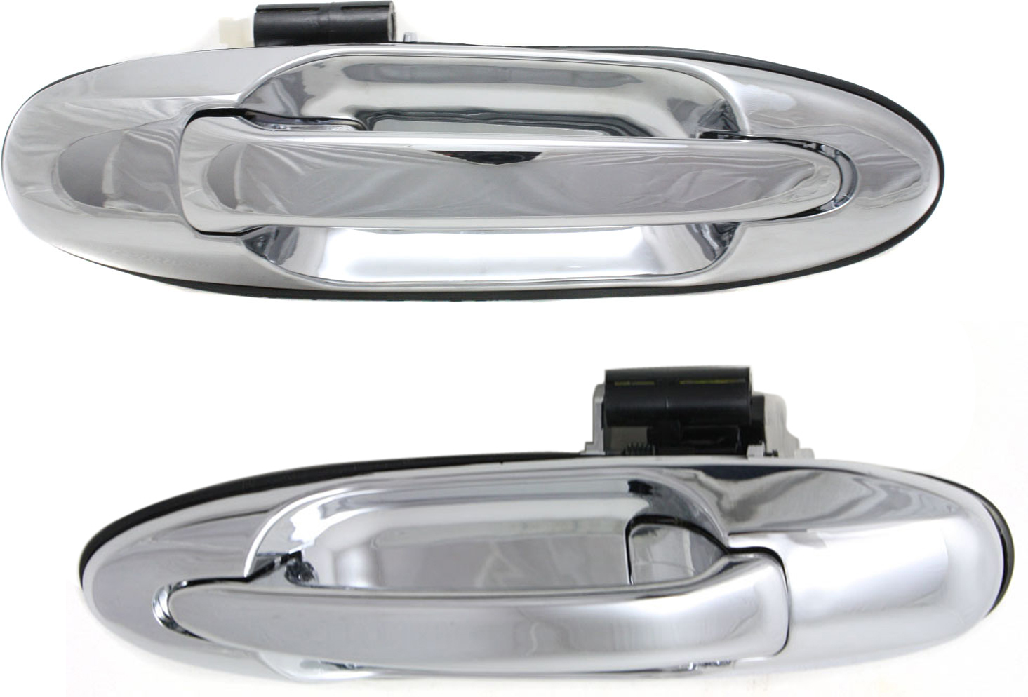AM LAND CRUISER LX470-98-07 REAR DOOR HANDLE RH and LH Outside All Chrome SKU SET REPT491333C OEM 6923060081C0 PFM 6924060081C0