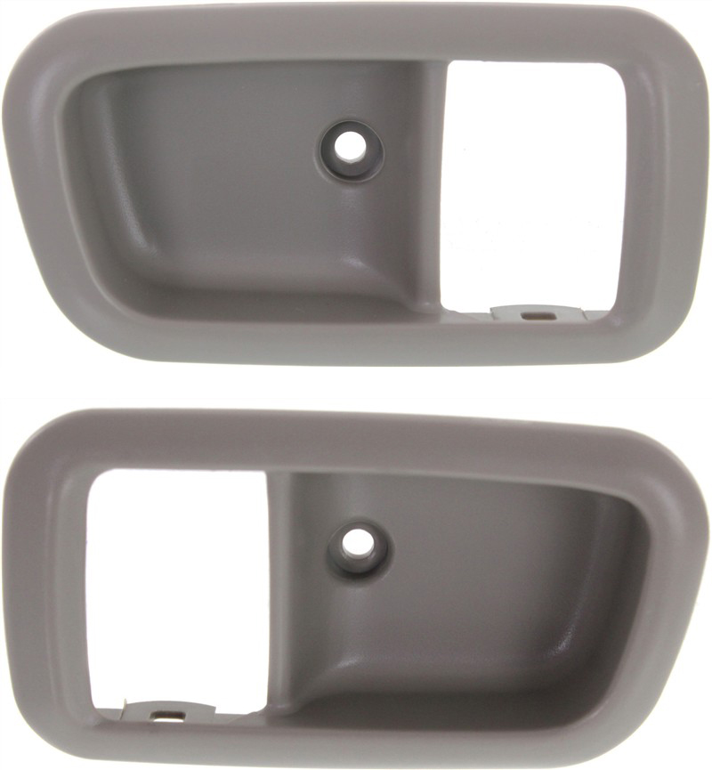 AM TUNDRA 00-06 REAR DOOR HANDLE CASE RH AND LH Inside Gray Charcoal Extended Cab P U SKU SET REPT491379 OEM 692970C010B1-692980C010B1