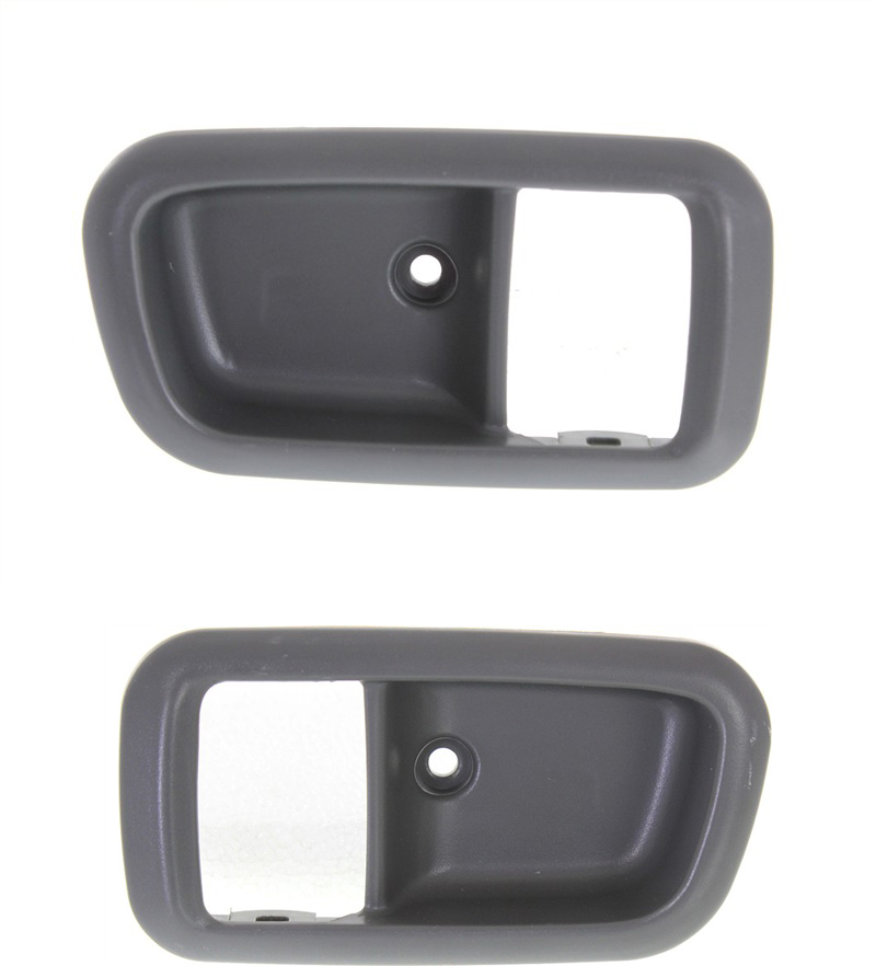 AM TUNDRA 00-06 REAR DOOR HANDLE CASE RH AND LH Inside Deep Gray Extended Cab P U SKU SET REPT491381 OEM 692970C010B2-692980C010B2