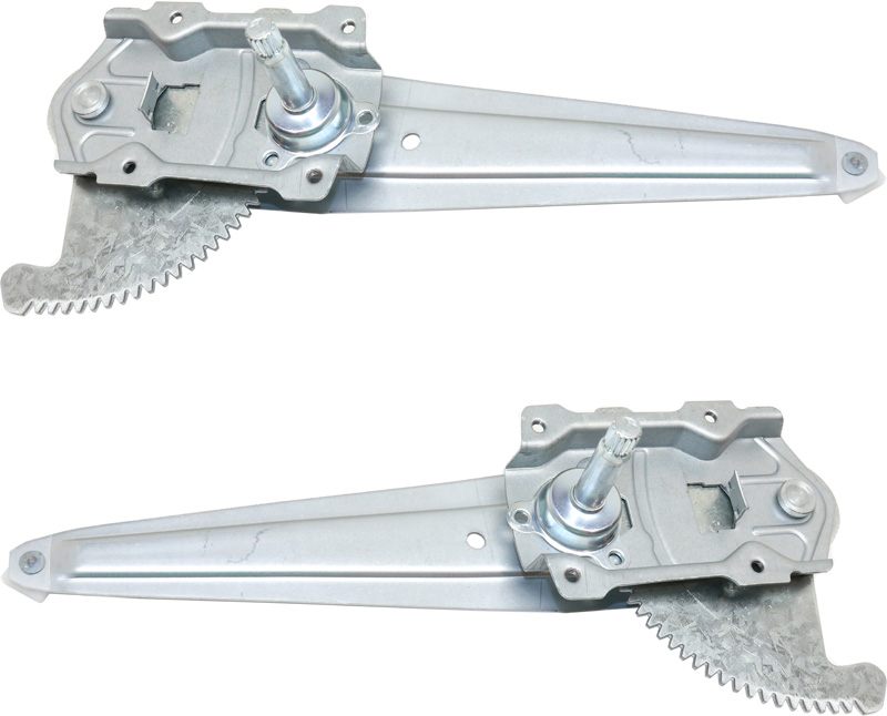 AM YARIS 07-11 REAR WINDOW REGULATOR RH AND LH Manual Manual Crank Type SKU SET REPT491721 Partslink TO1551156 TO1550156 OEM 6983052180-6984052180