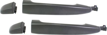 AM SIENNA 04-10 REAR EXTERIOR DOOR HANDLE RH AND LH Primed Sliding Handle + Cover SKU SET REPT494705-2 Partslink TO1520131 OEM 6921308020 PFM
