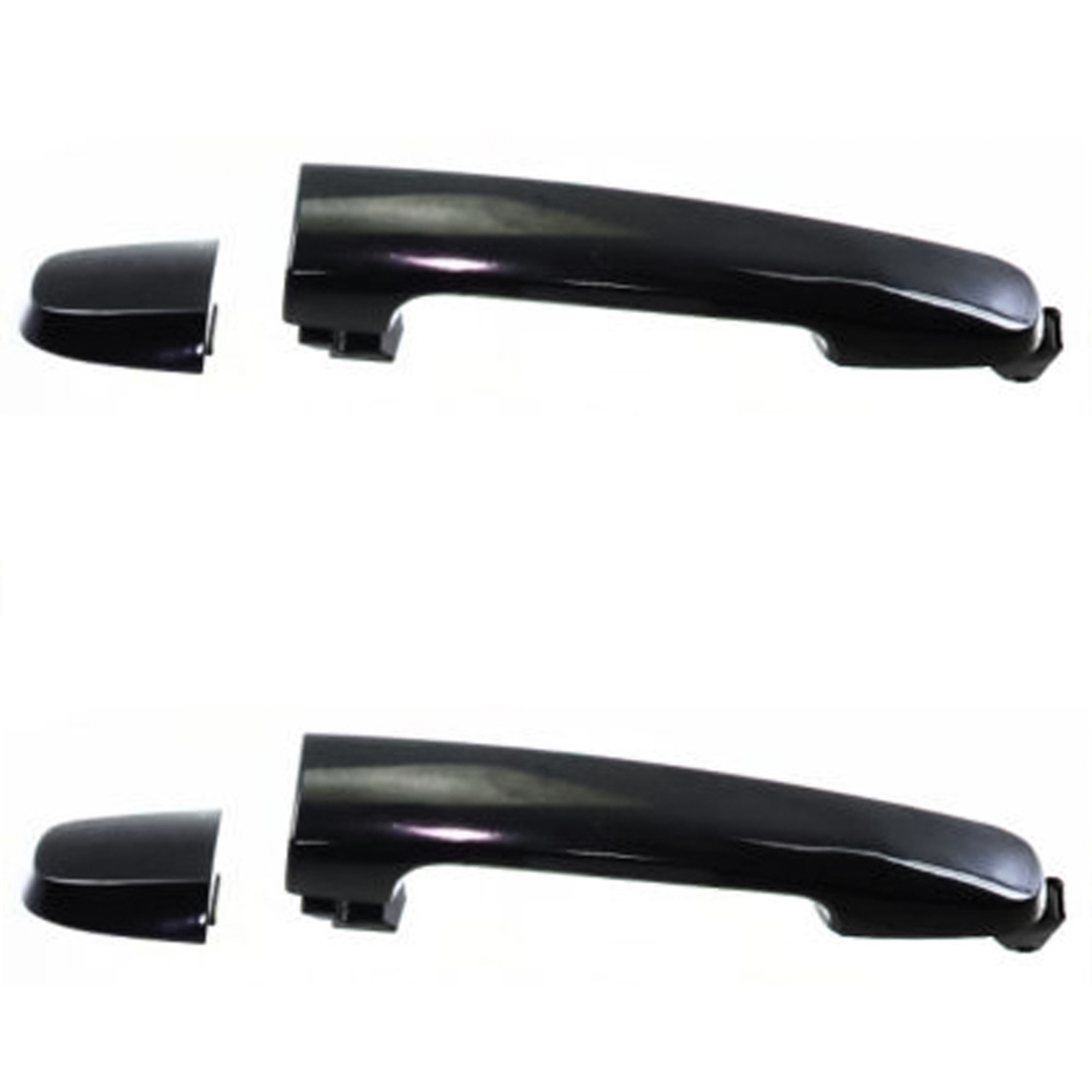 AM RAV4-01-12 XB 08-15 REAR EXTERIOR DOOR HANDLE RH AND LH Smooth Black SKU SET REPT494708-2 OEM 6921142010-6921102080-69211AA0