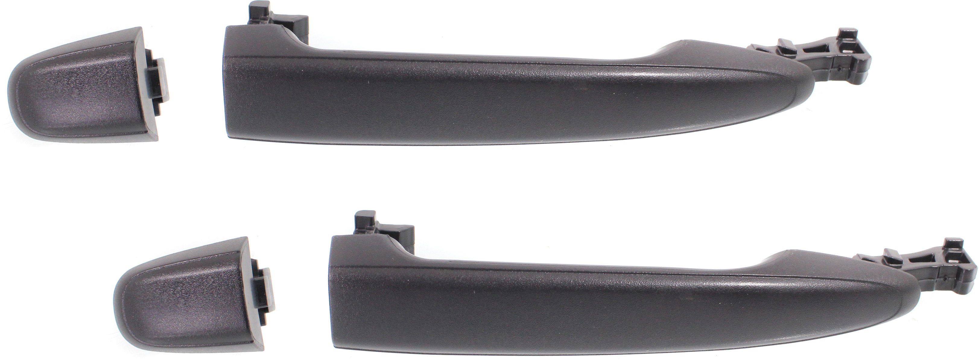 AM TACOMA 05-15-4RUNNER 03-09 REAR EXTERIOR DOOR HANDLE RH AND LH Smooth Black SKU SET REPT494709-2 OEM 69227AE020C1
