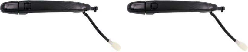 AM AVALON 05-17 CAMRY 07-11 REAR DOOR HANDLE RH AND LH Outside Prmd Blk w Sensor and PBBS SKU SET REPT494715-2 OEM 6921030300C0
