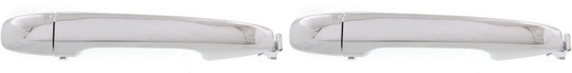 AM SIENNA 11-17 CAMRY HYBRID 12-17 REAR DOOR HANDLE RH AND LH Outside All Chrome SKU SET REPT494721-2 OEM 61160FJ100 PFM 61134FJ300 PFM