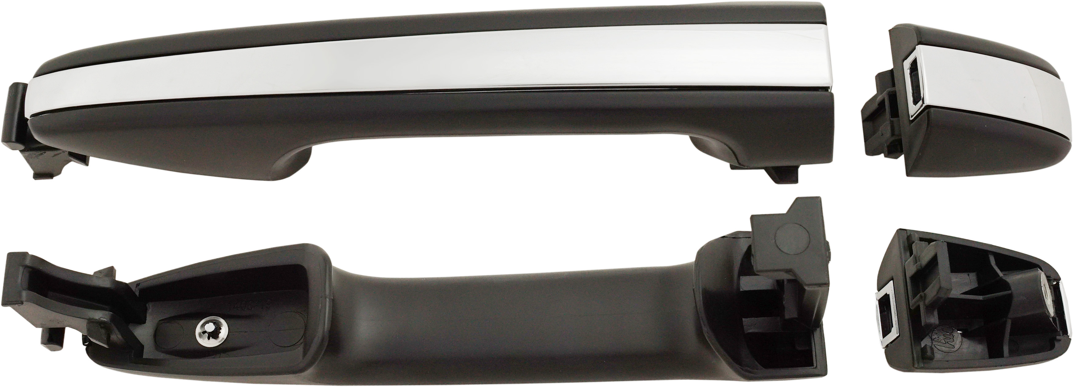 AM SIENNA 11-22 REAR EXTERIOR DOOR HANDLE RH AND LH Side Sliding Door Primed Black With Chrome Insert SKU SET REPT494731-2 OEM 6923008050C0-692500T040C0