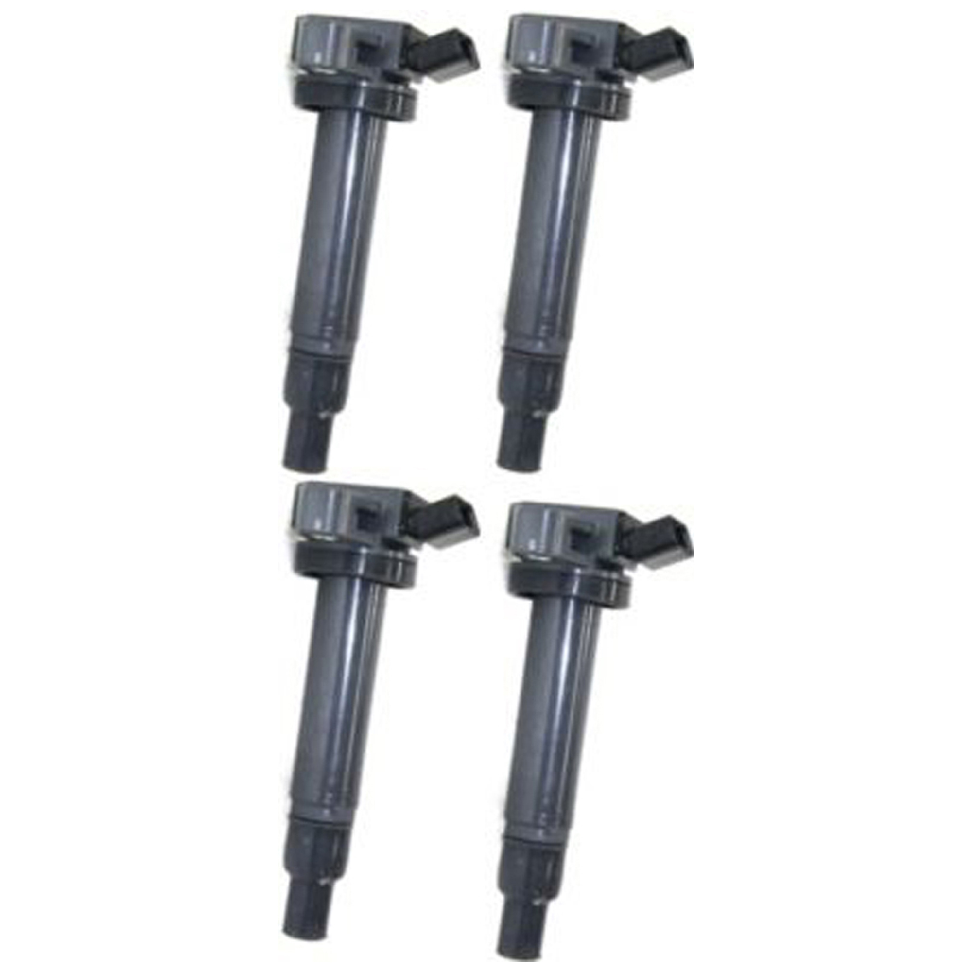 AM LAND CRUISER 98-07 SC430-02-10 IGNITION COIL 12 Volts 4 Blade Terminals w Spark Plug Boot Set of 4 SKU SET REPT504604-4 OEM 5051-8221-48991-50109-82213-23