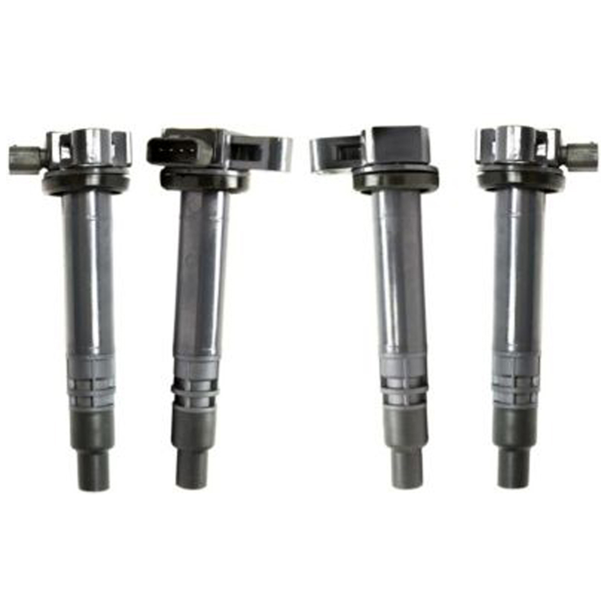 AM TACOMA 00-04 IGNITION COIL Set of 4-12 Volts Blade Type 4 Prong Male Terminal Coil Pack Style SKU SET REPT504613-4 OEM 48912-50237-230206-250237-3681