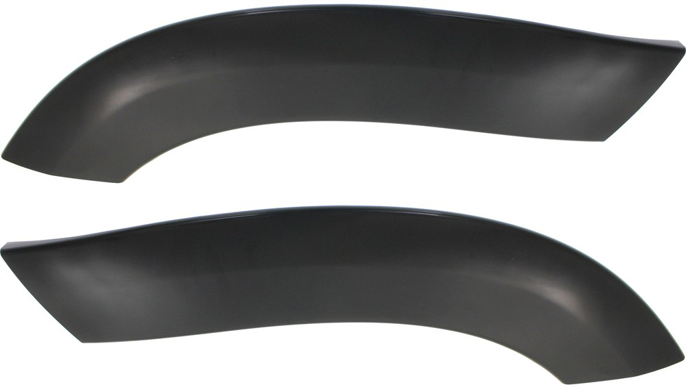 AM RAV4-06-12 REAR WHEEL OPENING MOLDING RH AND LH Front Section Smooth Black Mtd on Door Panel SKU SET REPT553907 Partslink TO1790102 TO1791102 OEM 616810R901-616820R901