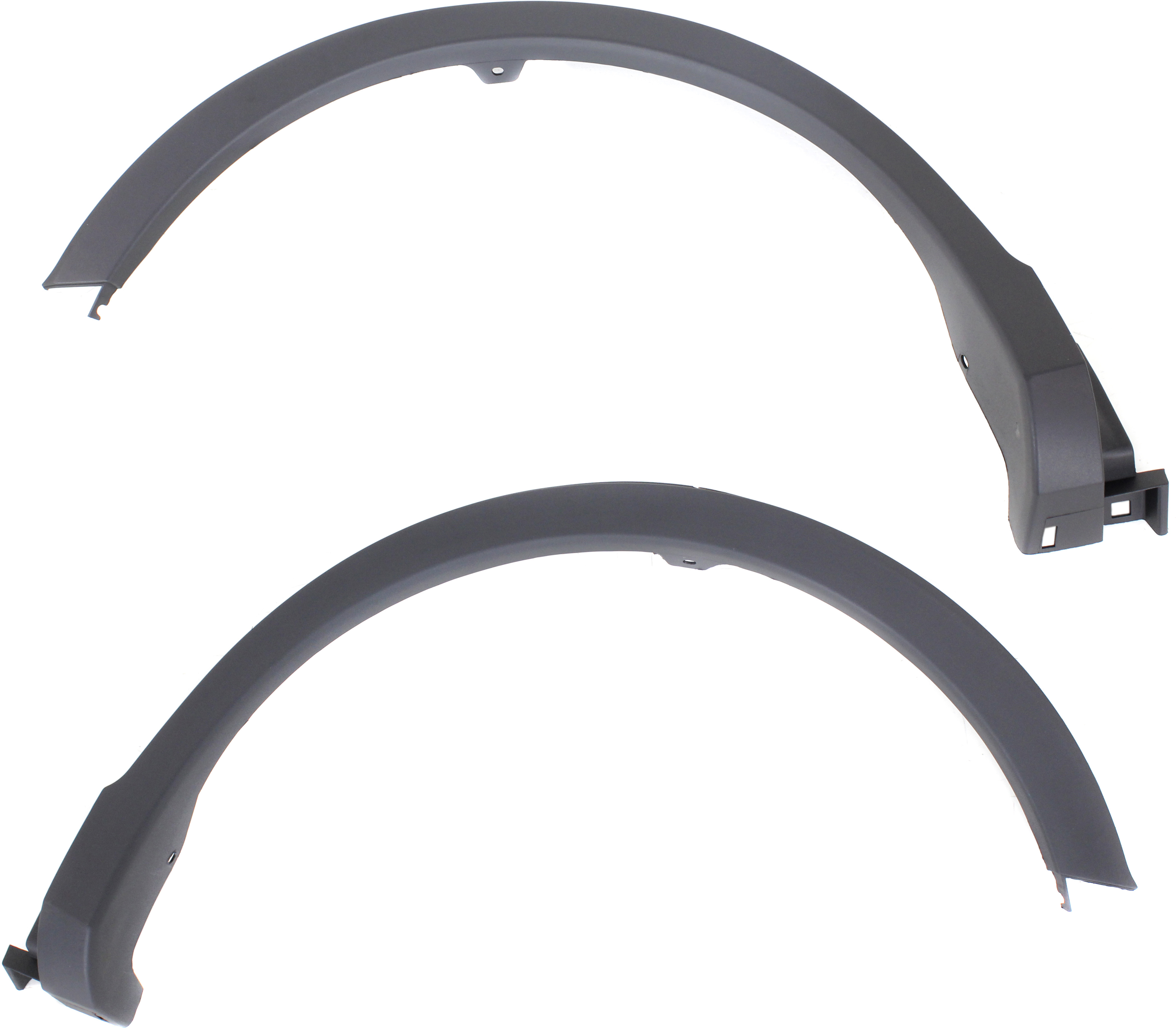 AM RAV4-13-15 REAR WHEEL OPENING MOLDING RH AND LH Assembly Textured SKU SET REPT553915 Partslink TO1791105 TO1790105 OEM 756050R030-756060R030