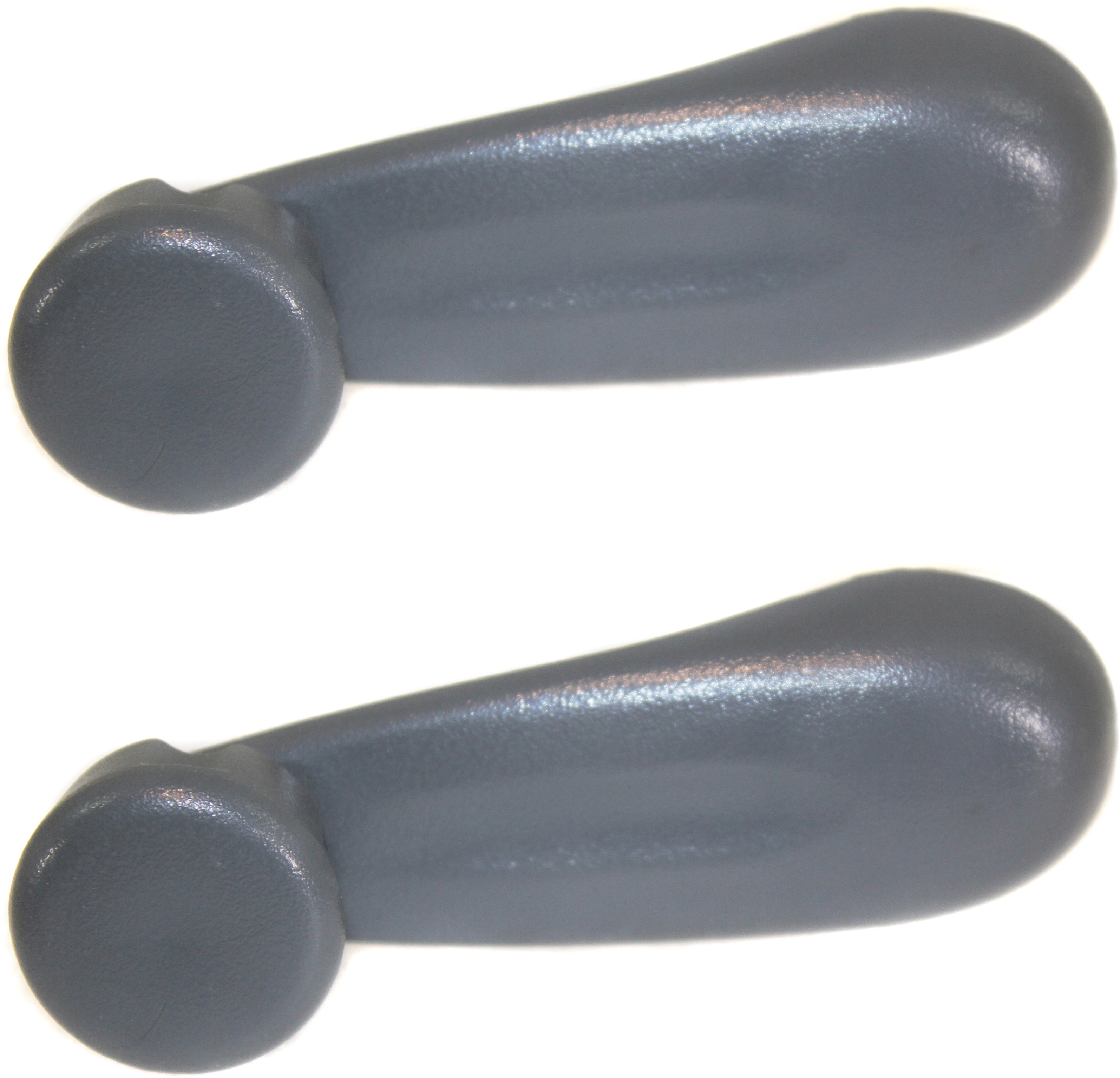 AM ECHO 00-05 FRONT WINDOW HANDLE RH and LH Assembly Gray w o Zinc Coupe Sedan SKU SET REPT580727-2 Partslink TO1915109 OEM 6926052010B0