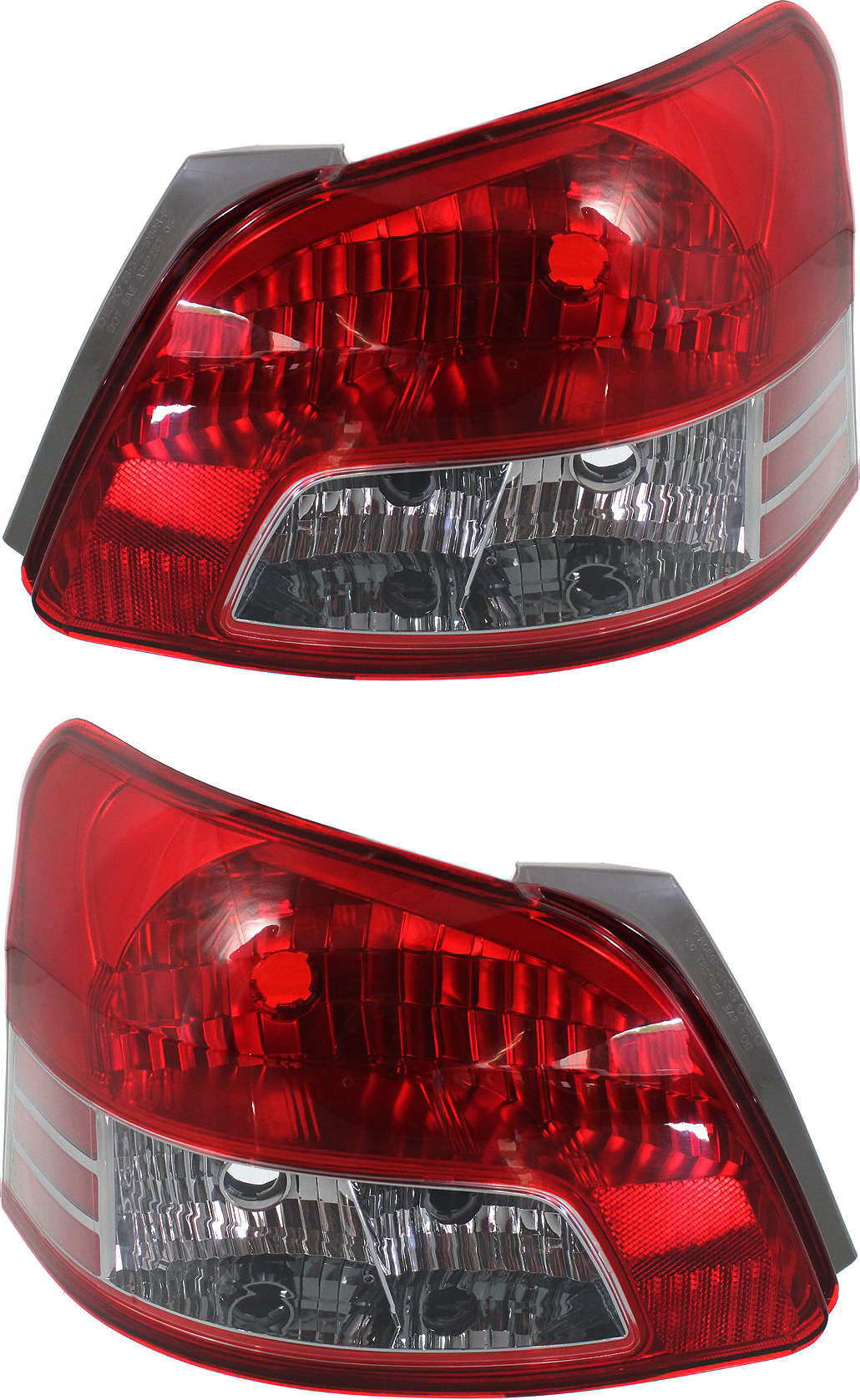 AM YARIS 07-11 TAIL LAMP RH AND LH Assembly Halogen Set of 2 CAPA SKU SET REPT730117Q Partslink TO2819140C TO2818140C OEM 8155152770-8156152680